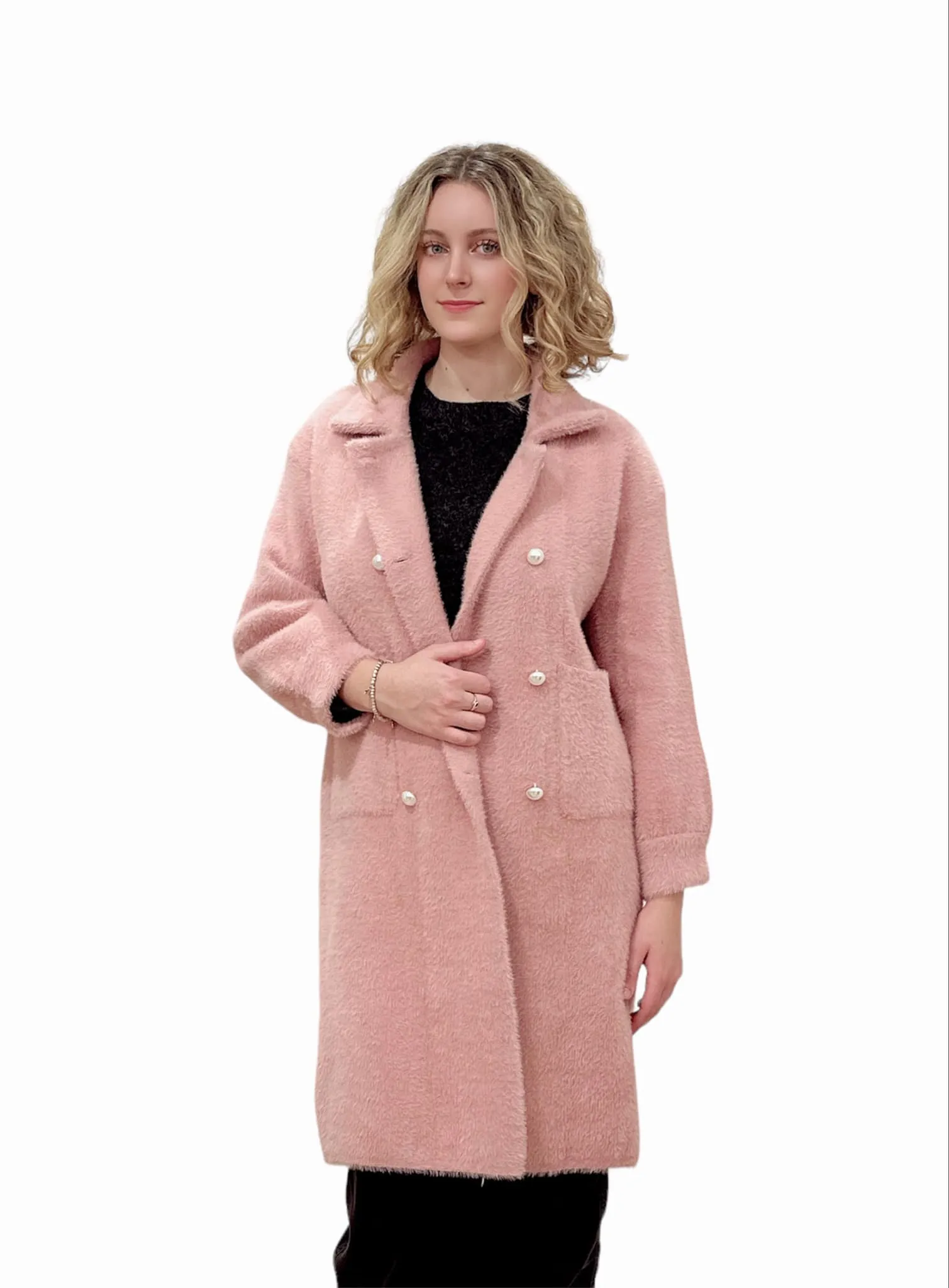 2024 Luxury DB Coat (Dusky Pink)