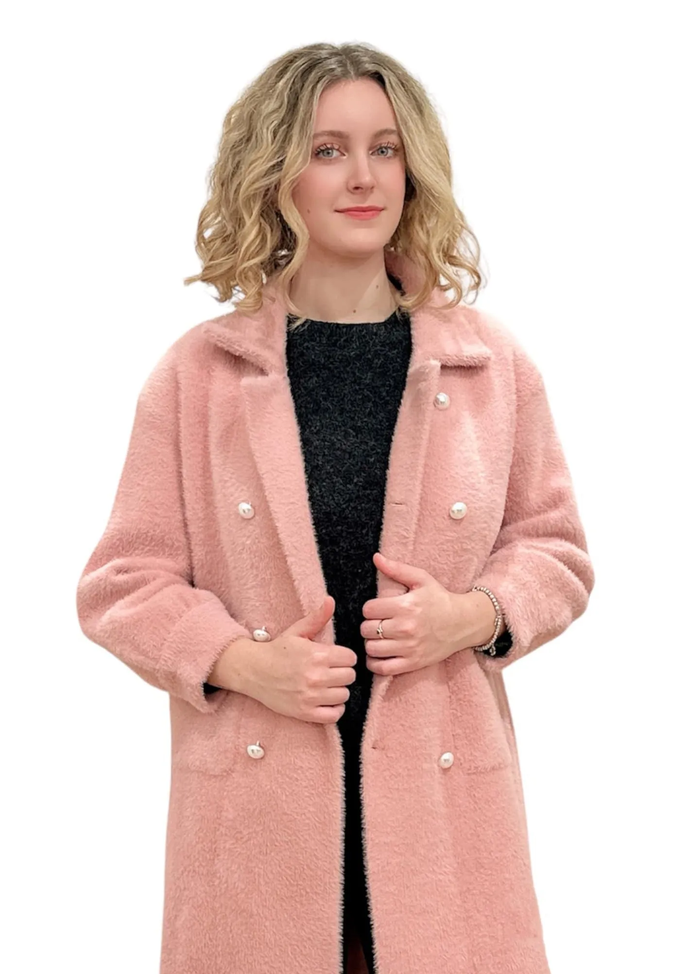 2024 Luxury DB Coat (Dusky Pink)