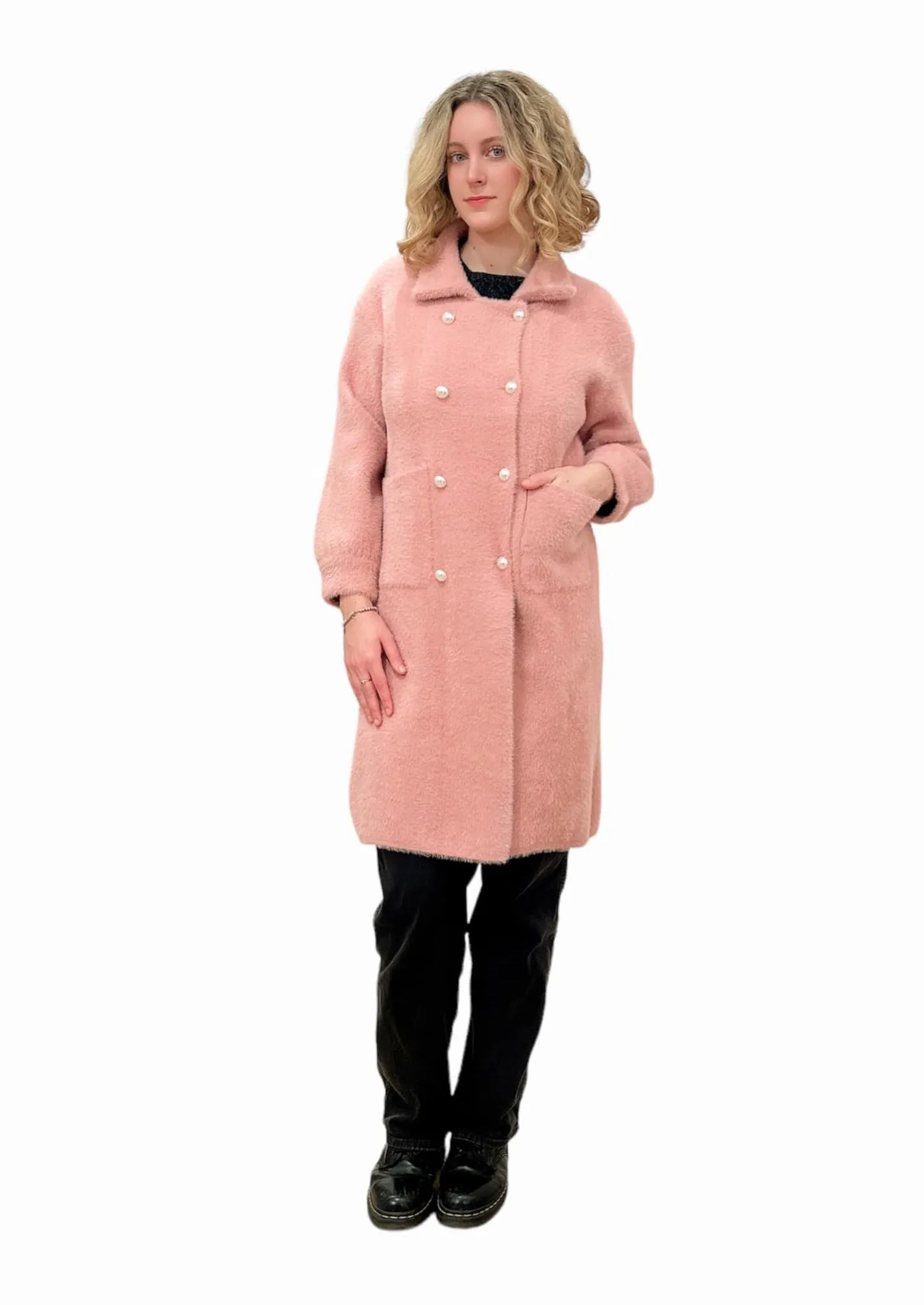 2024 Luxury DB Coat (Dusky Pink)