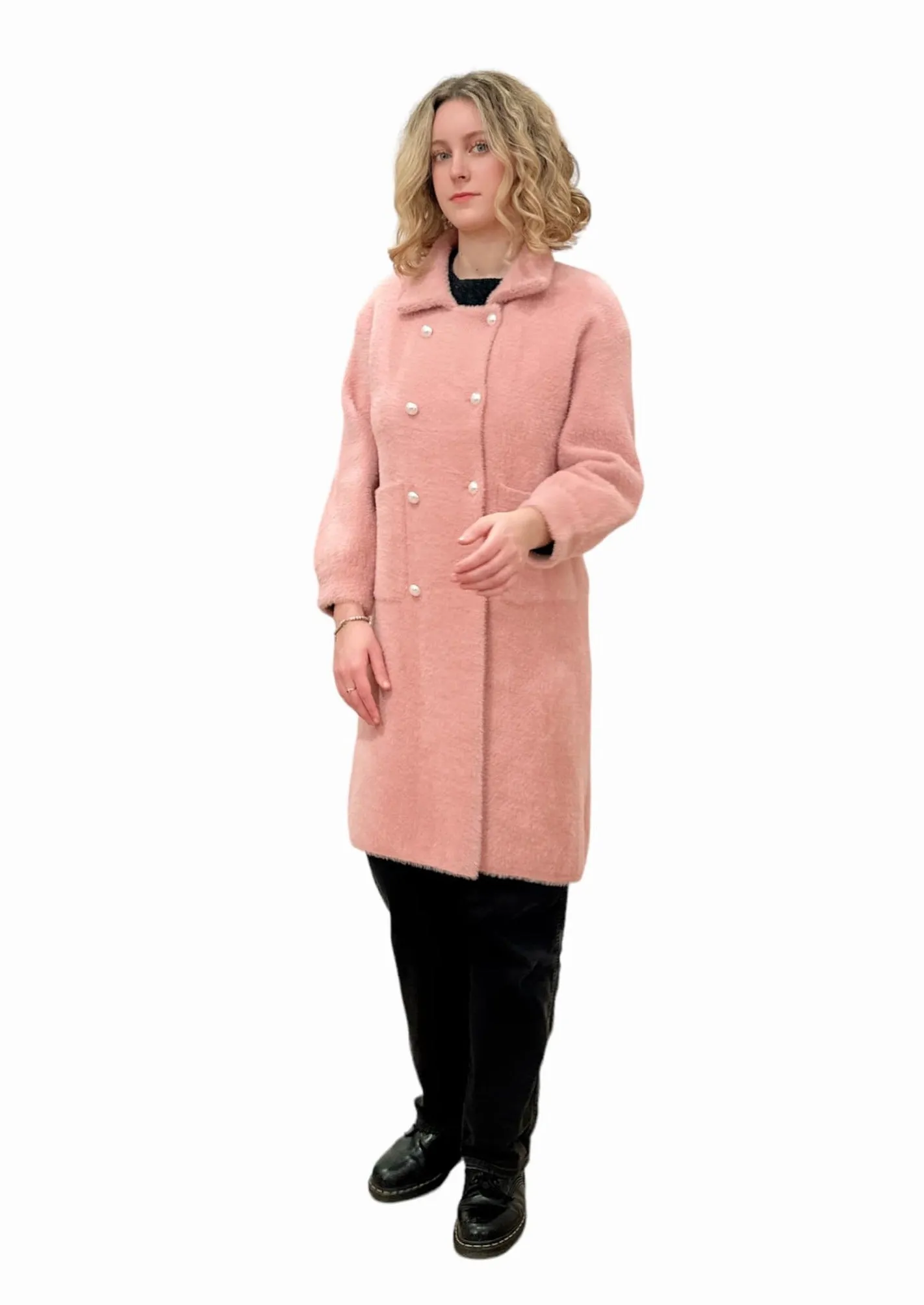 2024 Luxury DB Coat (Dusky Pink)