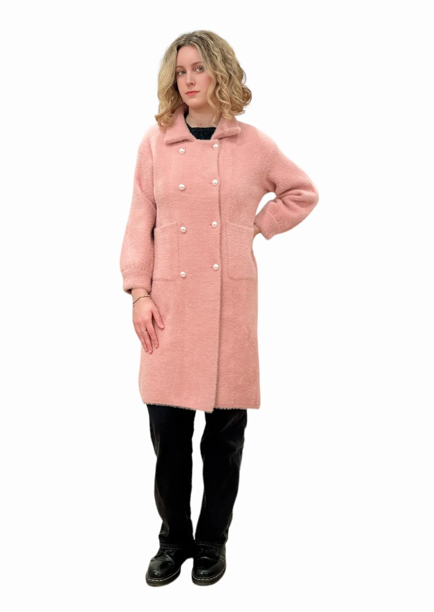 2024 Luxury DB Coat (Dusky Pink)