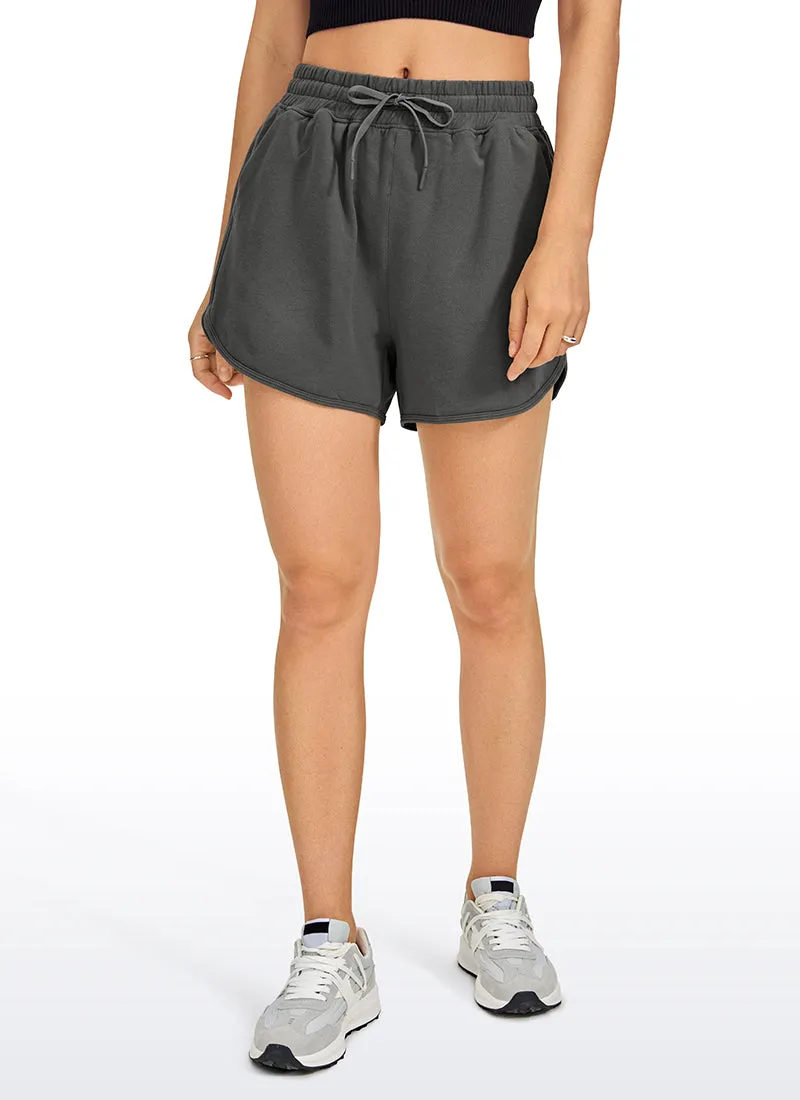 Amenity Mid Rise Sweat Shorts 3.5''