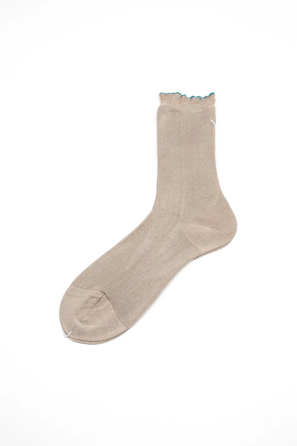 ANP-124 Organic Plain Socks Mocha