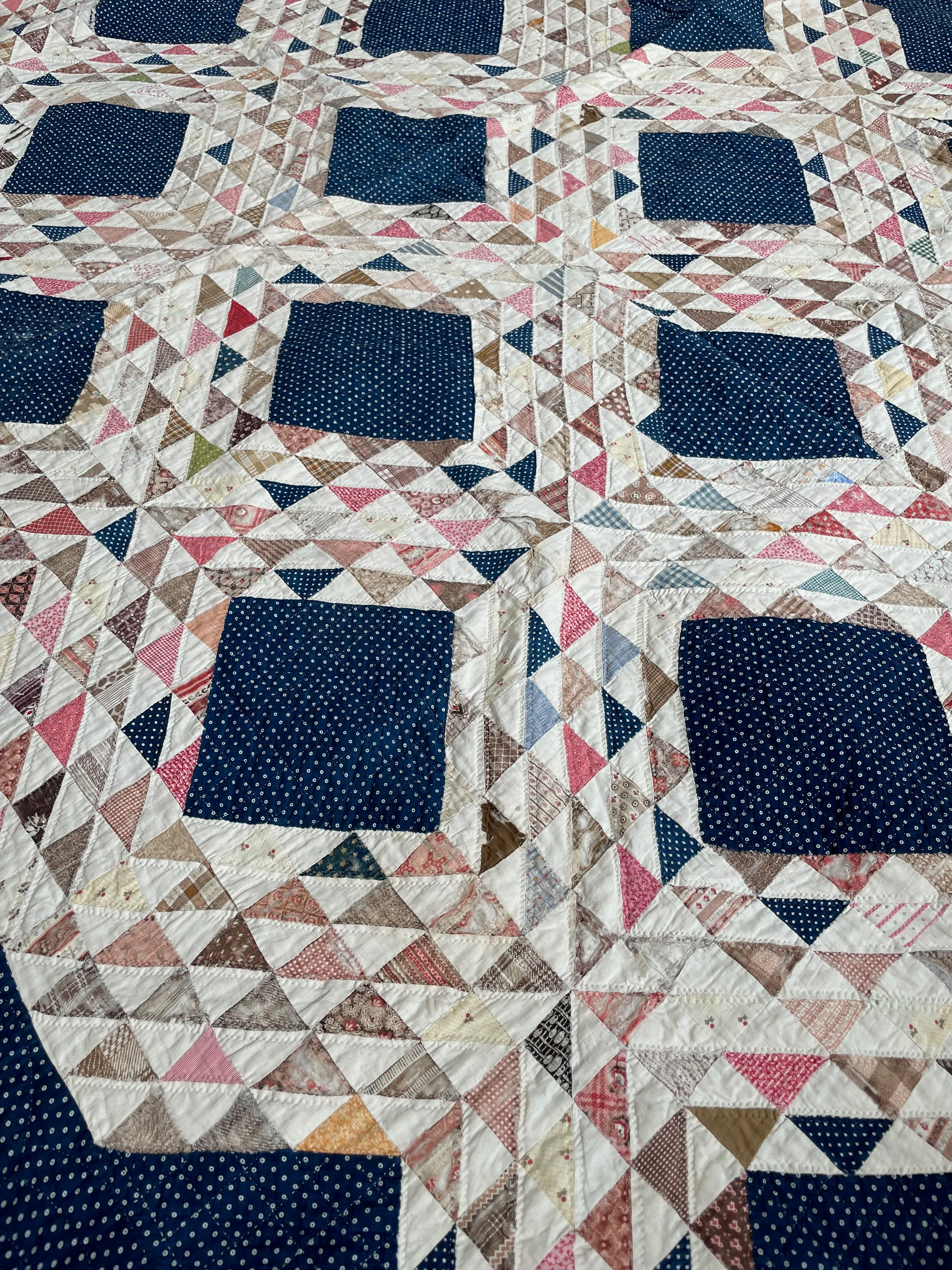 Antique Ocean Waves Quilt