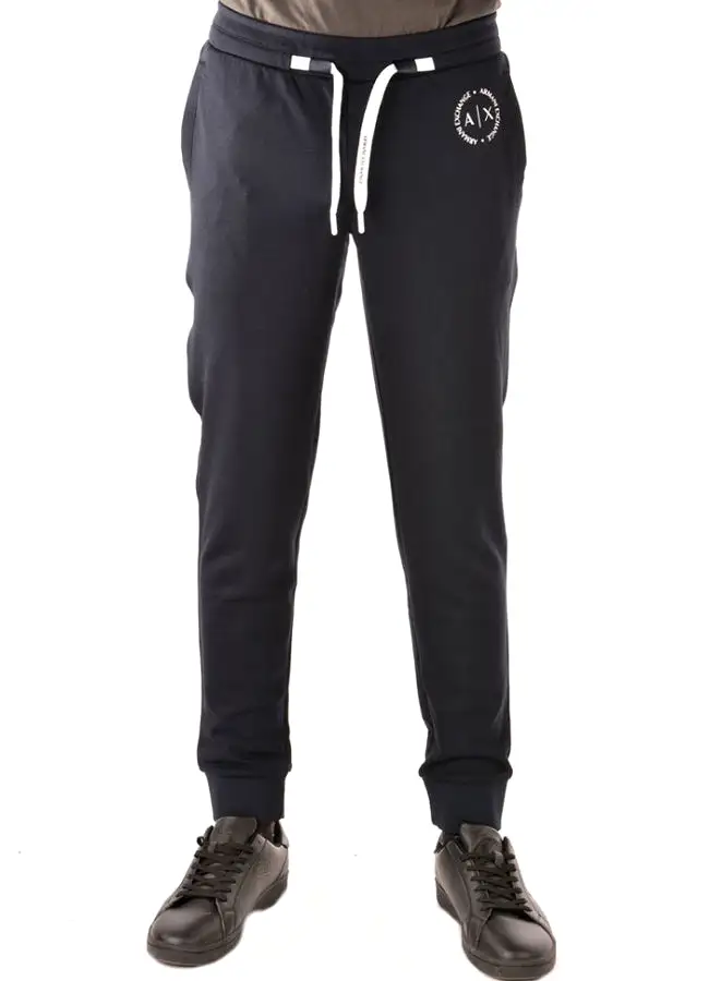 Armani Exchange Poly Rayon Interlock Jogger With Logo 8NZP91Z9N1Z