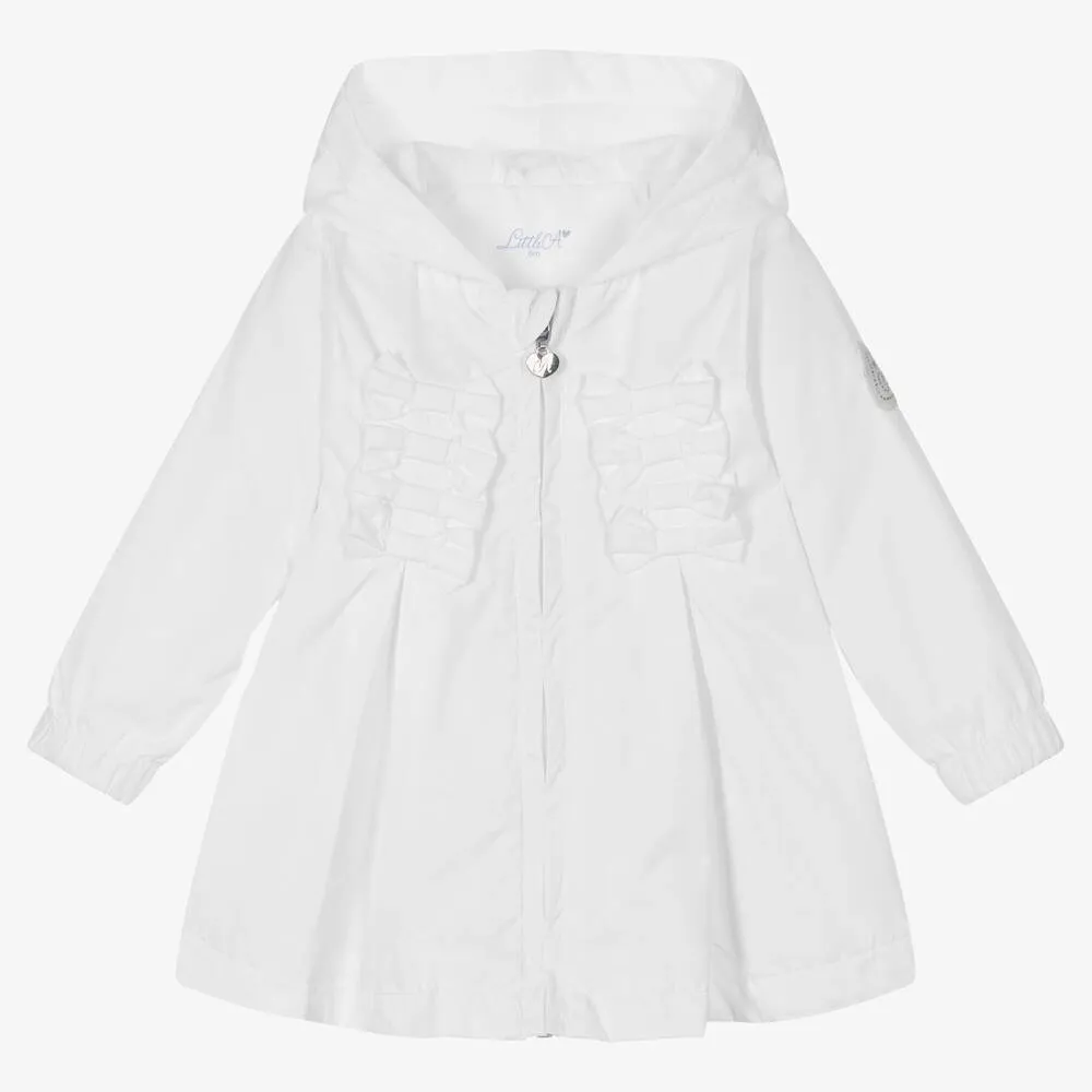 Baby Girls White Coat