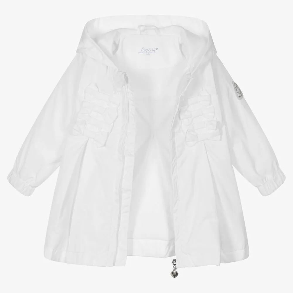 Baby Girls White Coat