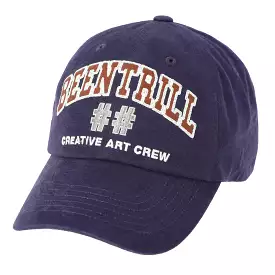 Been Trill College Logo Baseball Cap Navy