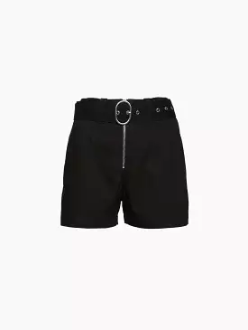 Belted Tailored Short