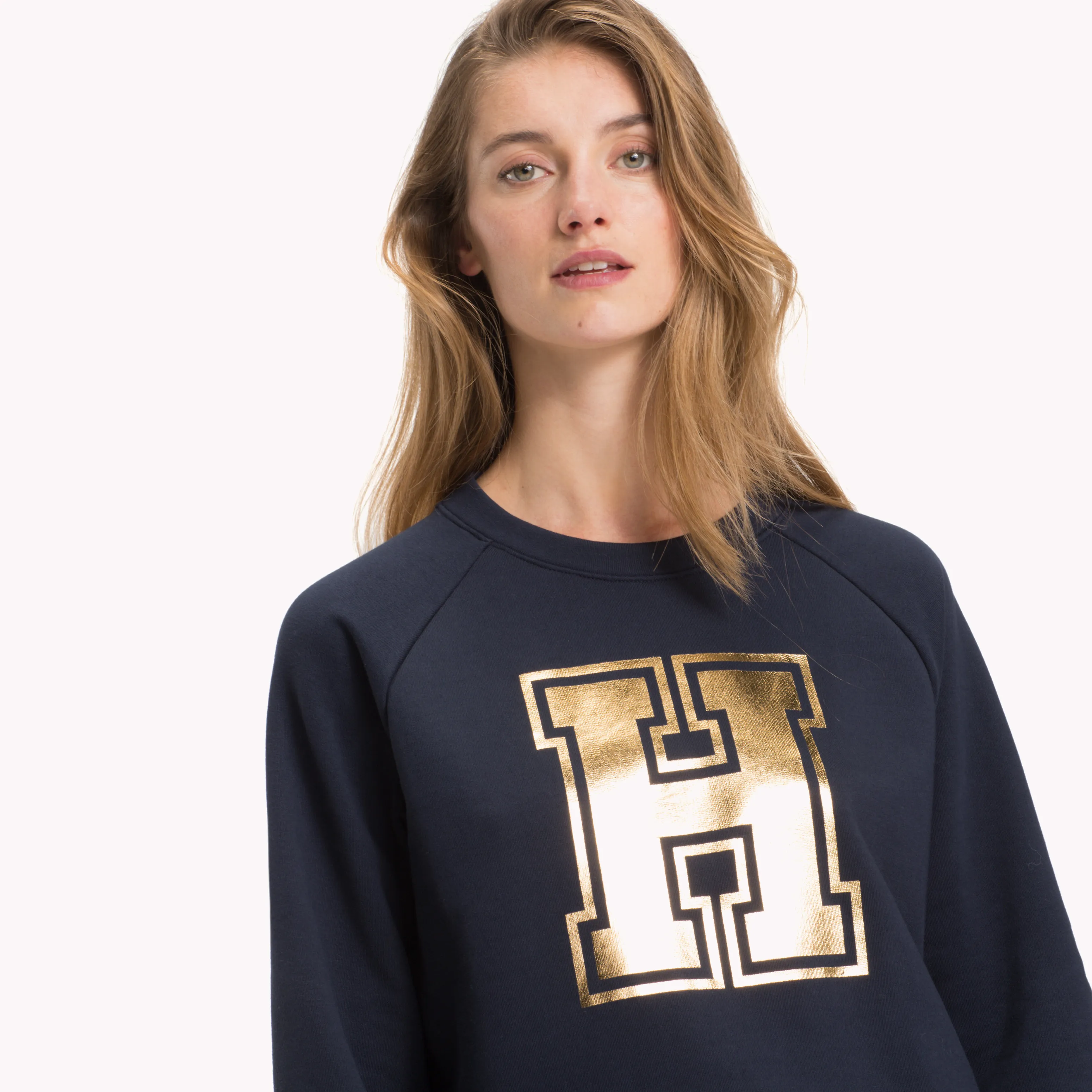 Blue Monogram Sweatshirt | Sweatshirts & Hoodies | Tommy Hilfiger