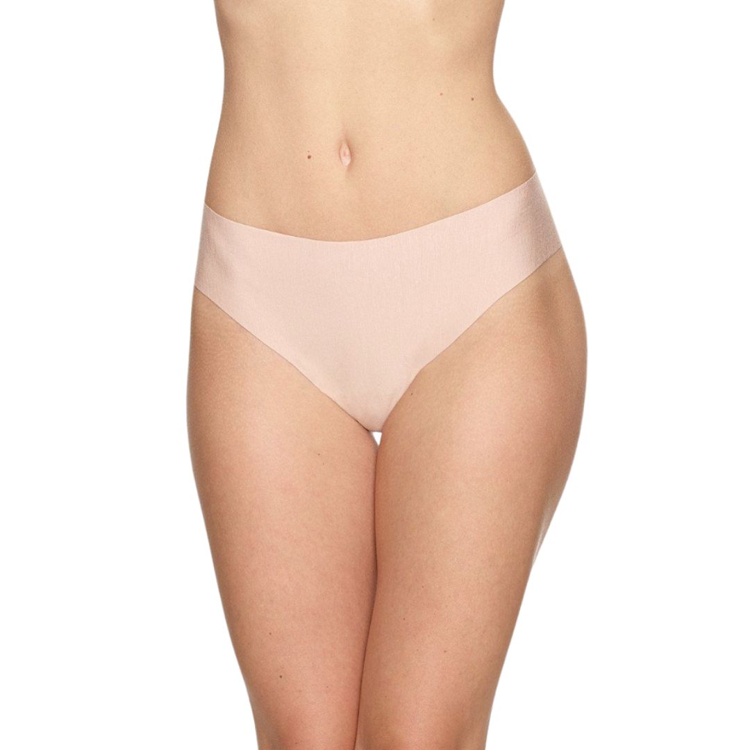 Butter Mid-Rise Thong (Beige)