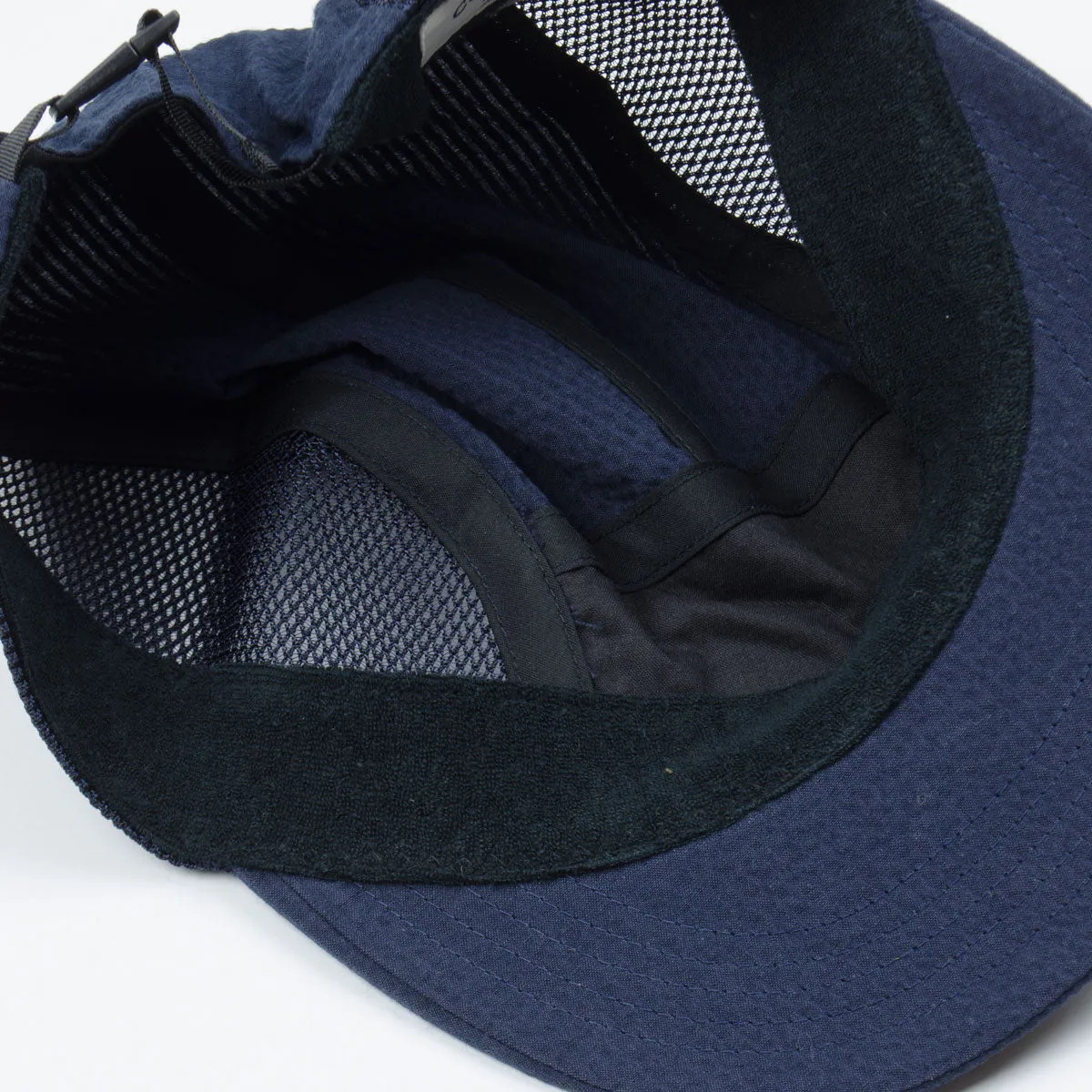 cableami - Seersucker / Mesh Jet Cap - Navy Solid