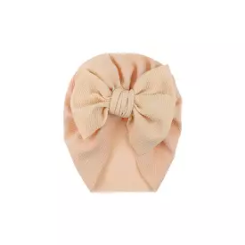 Calla Baby Turban Hat in Cream