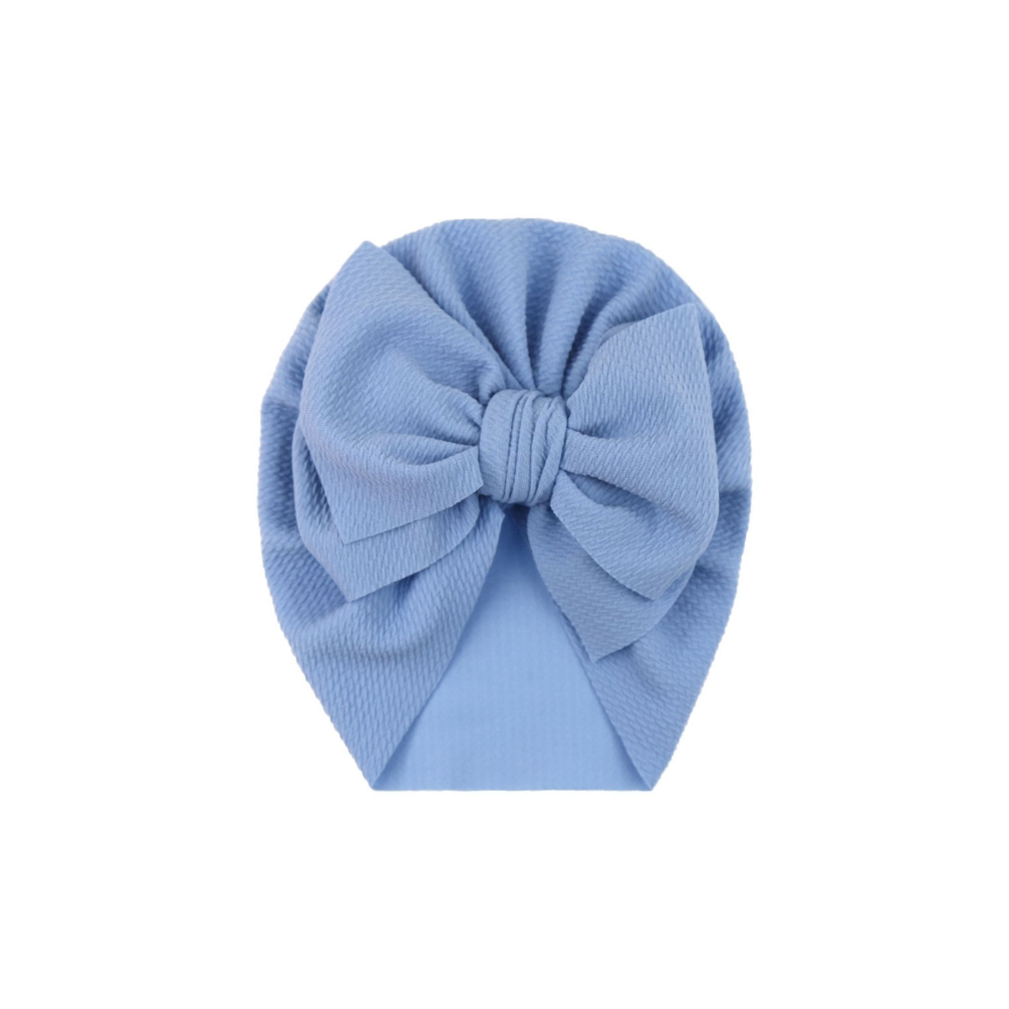 Calla Baby Turban Hat in Sky