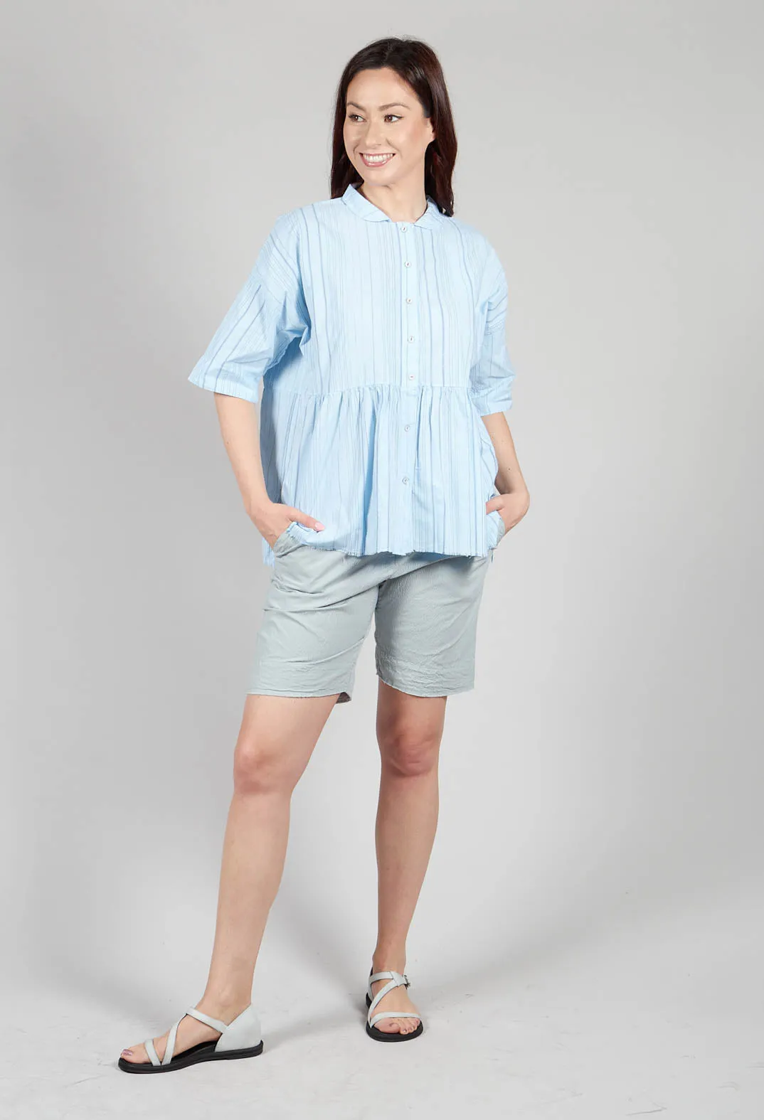 Camelie Shirt in Sky