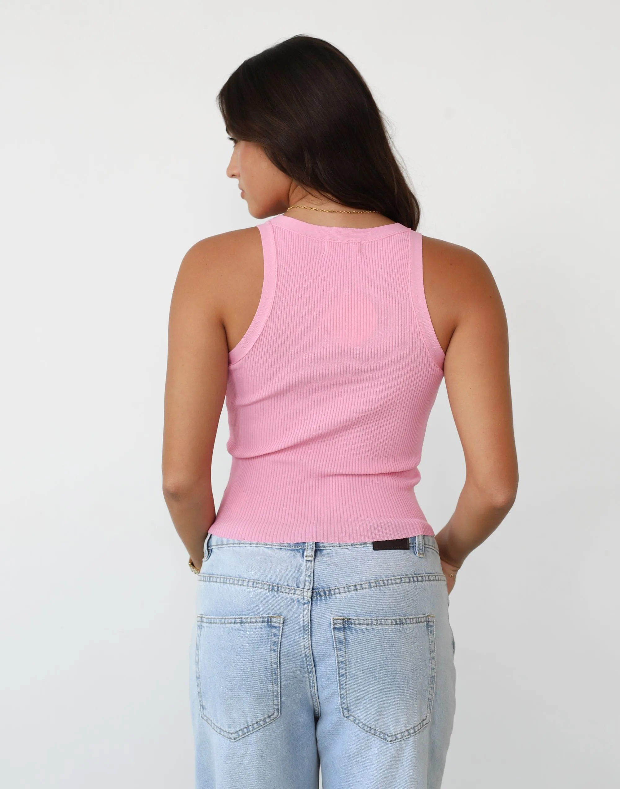 Cassidy Tank Top (Pink)