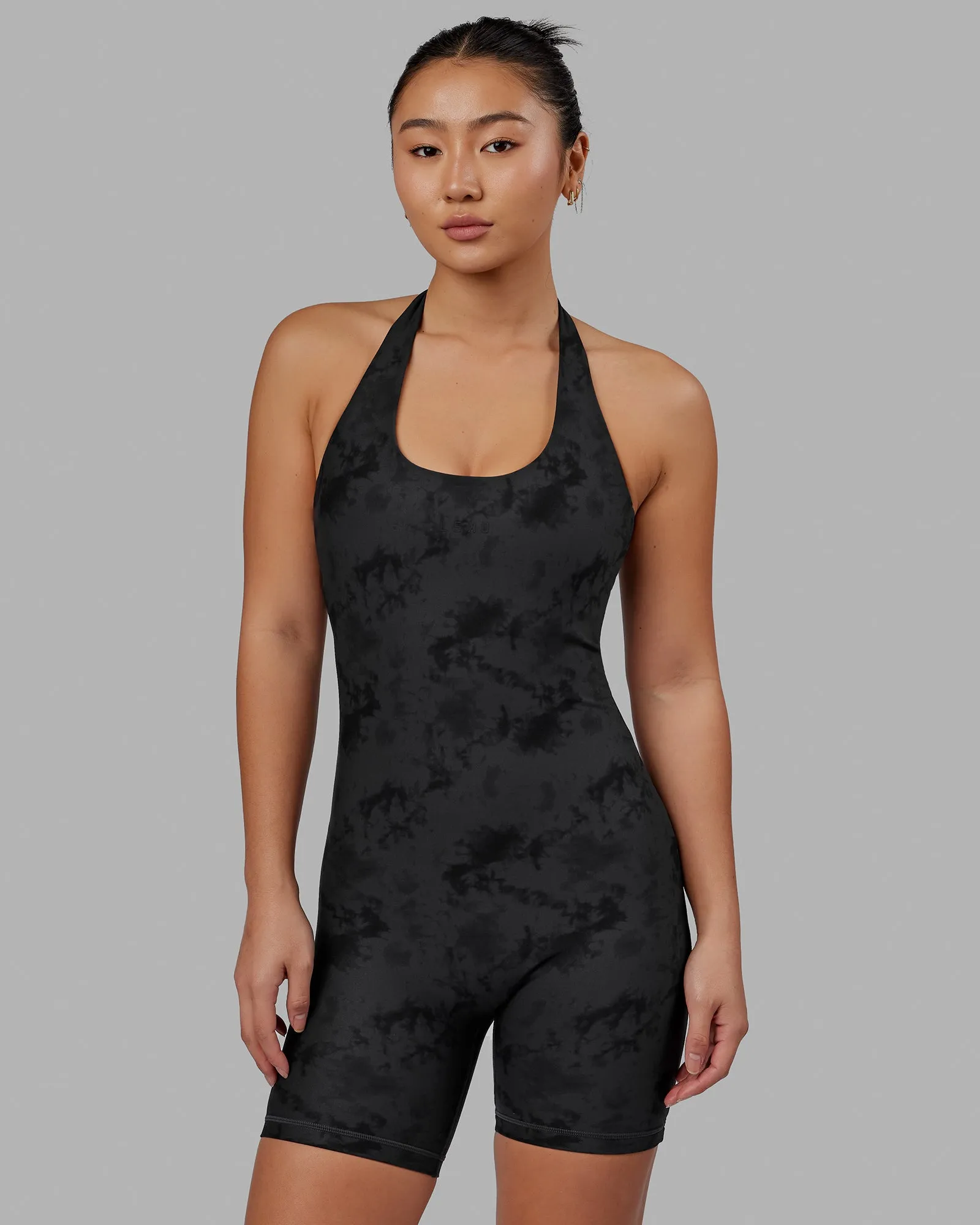 Challenger Bodysuit - Black Tie-Dye