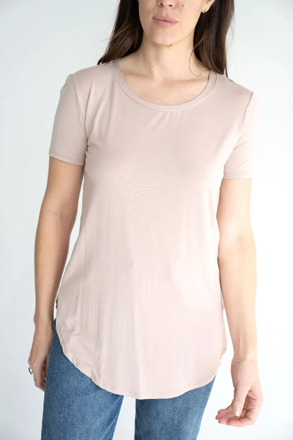 CJ's Favorite Scoop Neck Tee