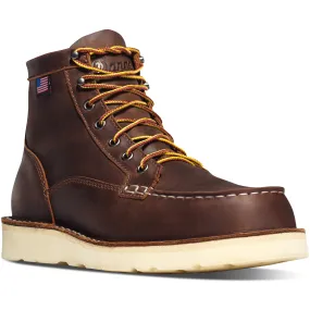 Danner Men's Bull Run Mocha Toe 6 Boot in Brown Steel Toe