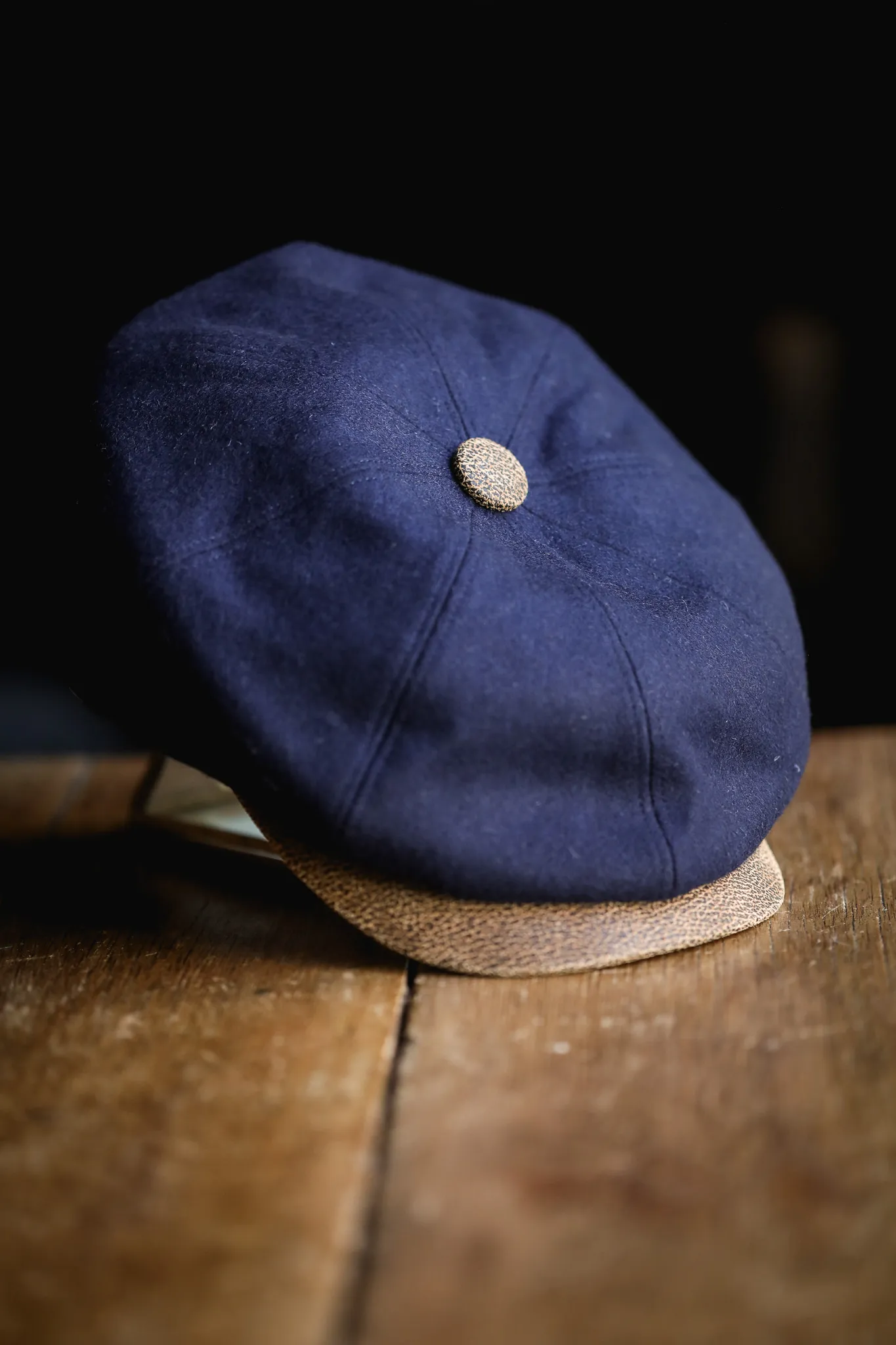 Dasmarca Bakerboy Cap – Eden Navy