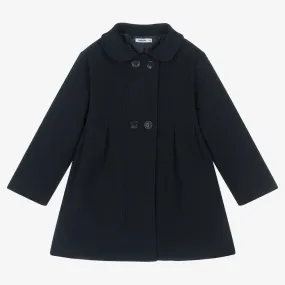 Girls Traditional Blue Coat