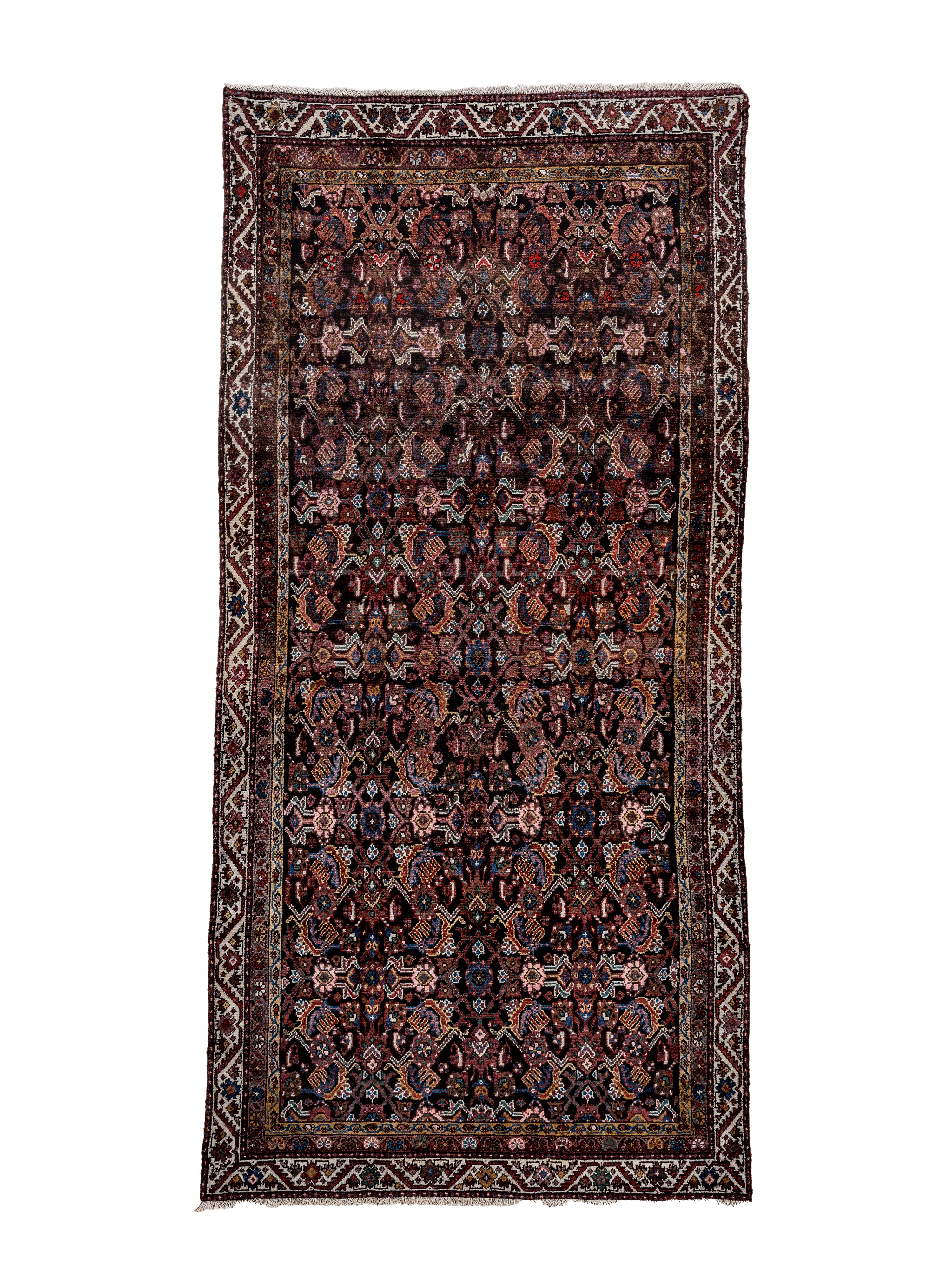 Hamadan Vintage Persian Rug 9’6” x 4’6”