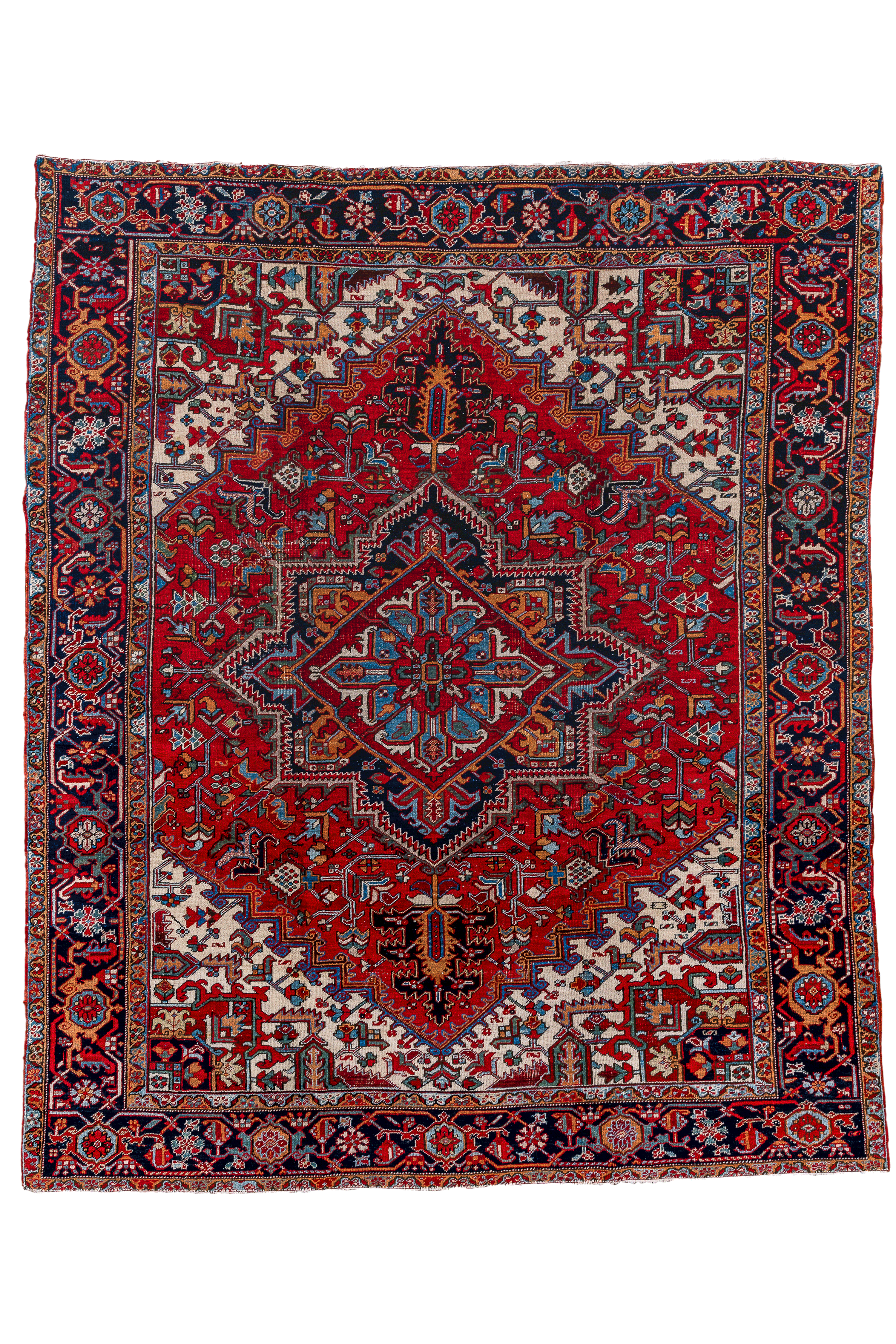 Heriz Vintage Persian Rug 10’1” x 8’5”