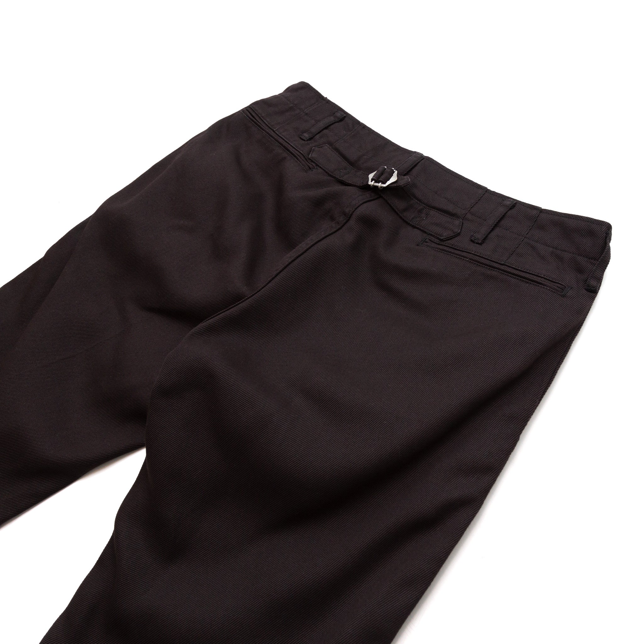 HIGH-WATER CHINO - BLACK