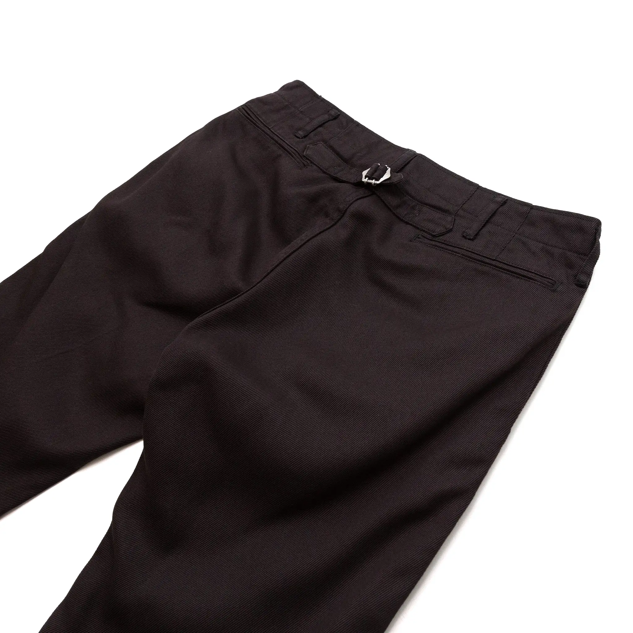 HIGH-WATER CHINO - BLACK