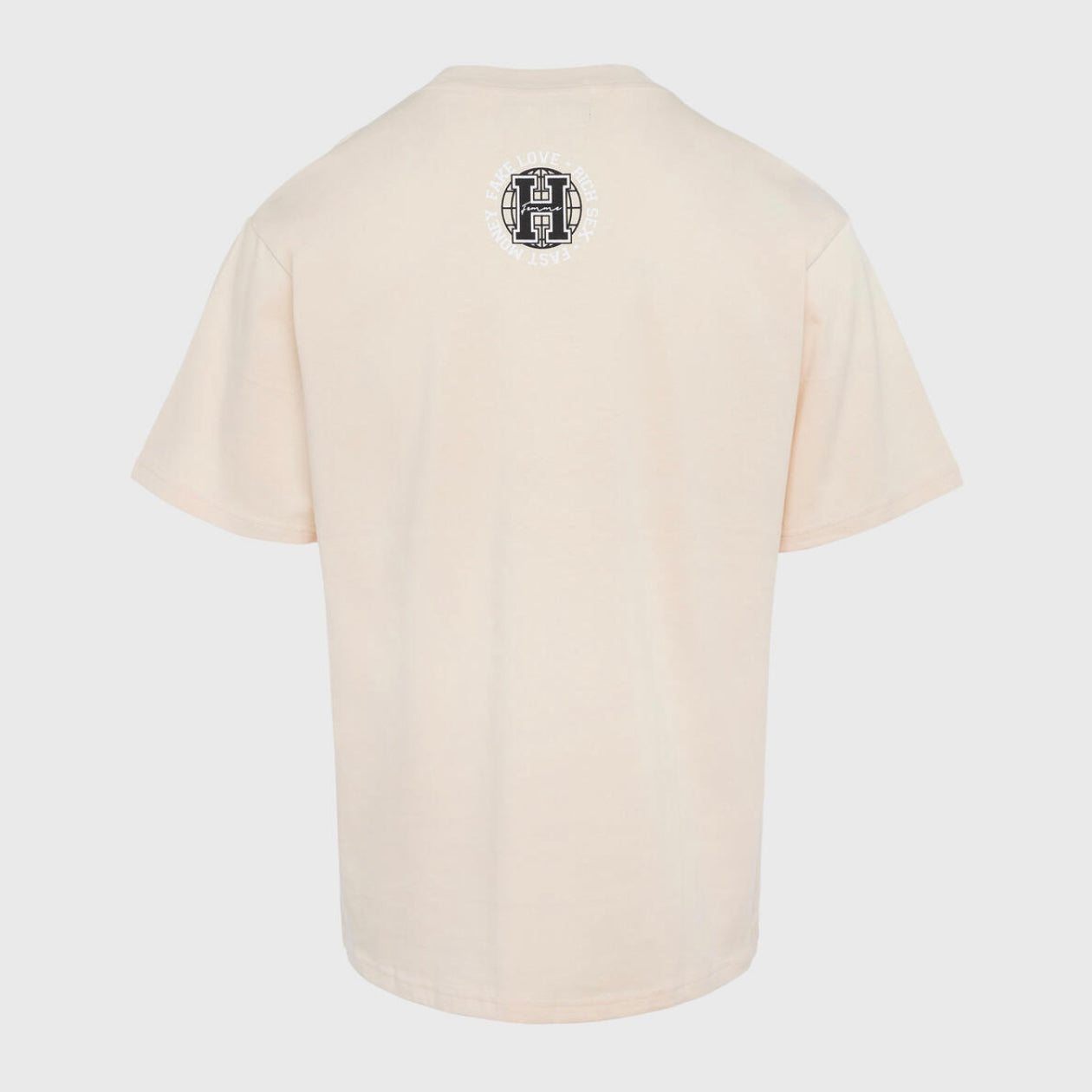 Homme Femme Fake Love Tee In Cream