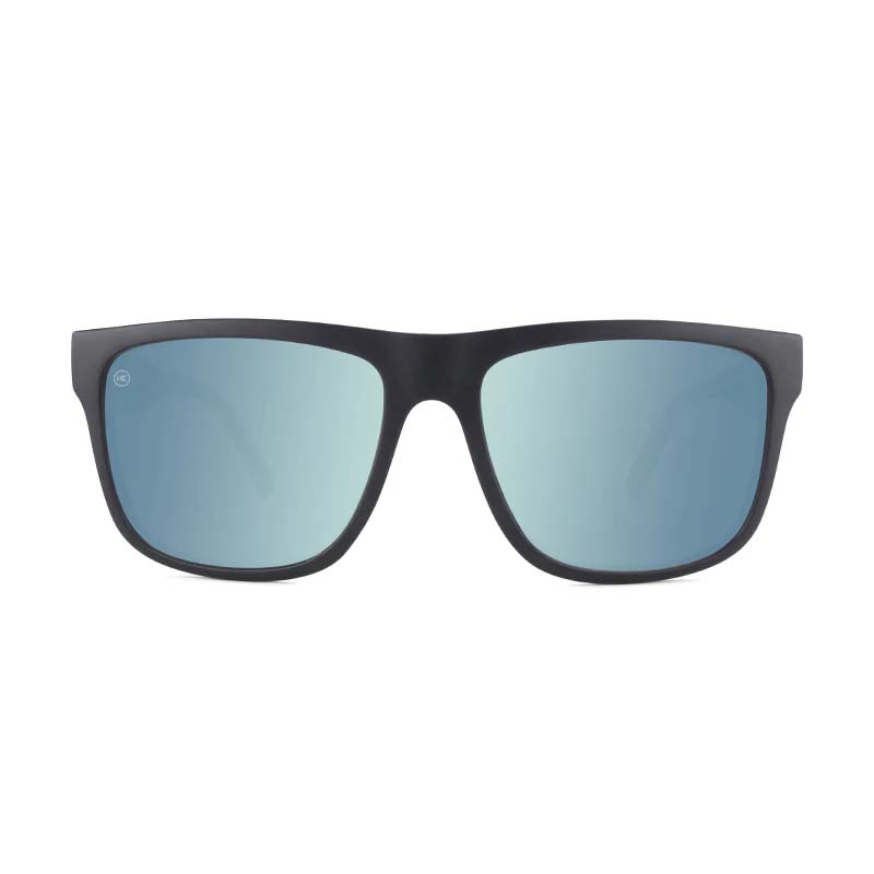 Knockaround Torrey Pines in Matte Black and Sky Blue