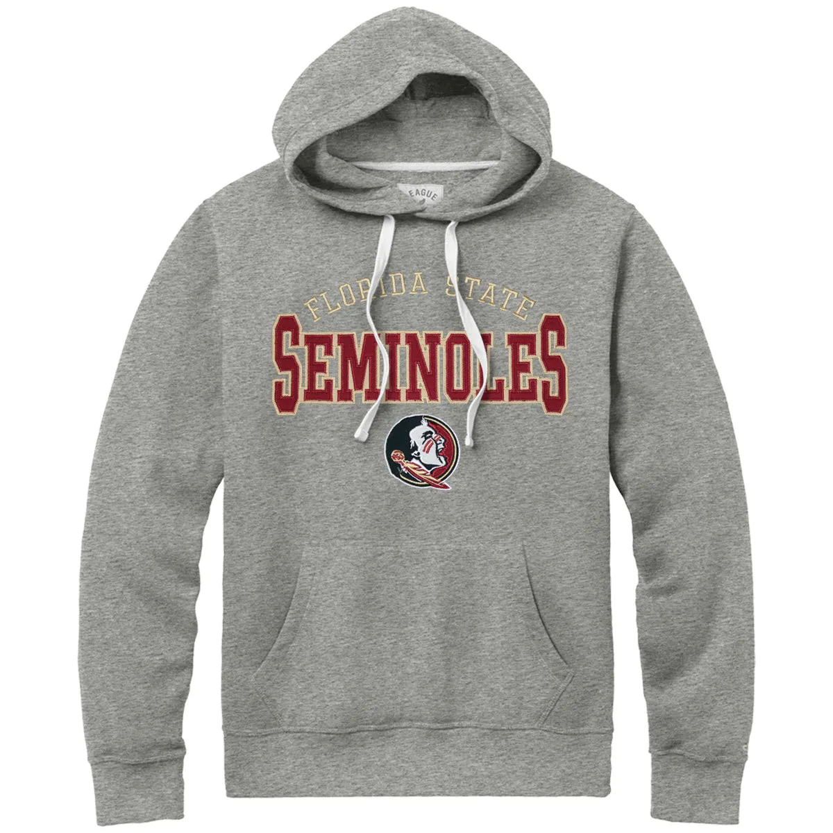 League Adult/Unisex Florida State Seminoles/Seminole Logo Tackle Twill Stadium Hood - Grey