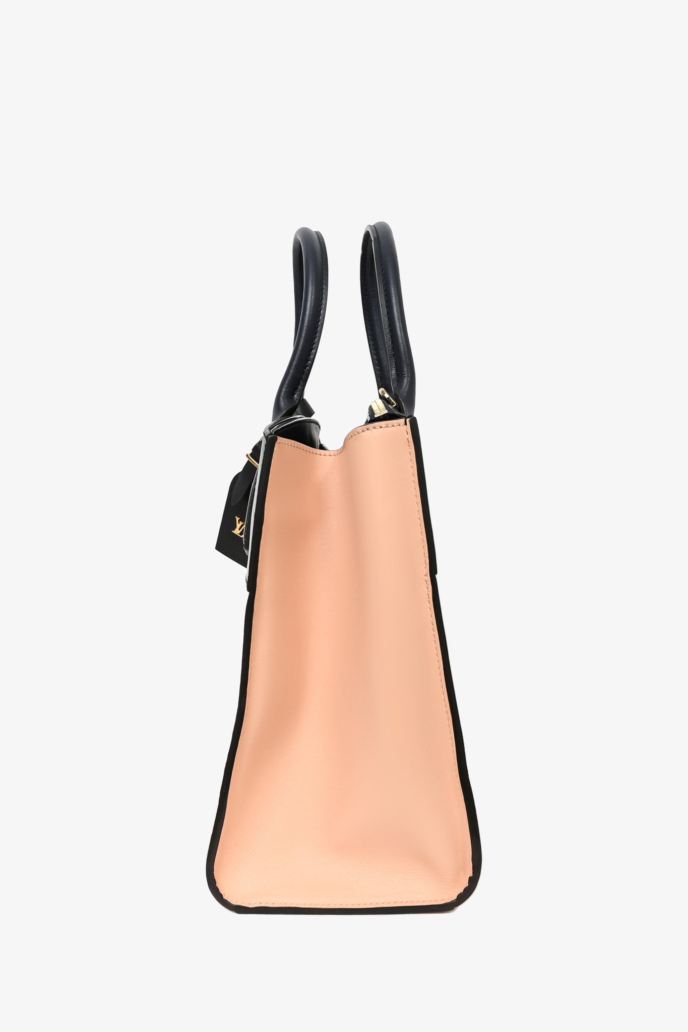 Louis Vuitton Black/Pink City Streamer MM Top Handle