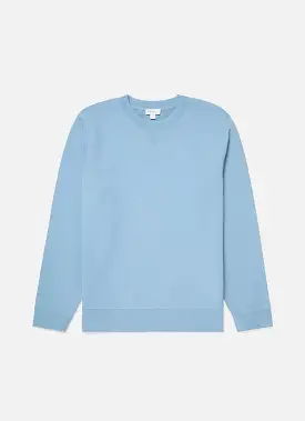 Men's Loopback Sweatshirt in Sky Blue