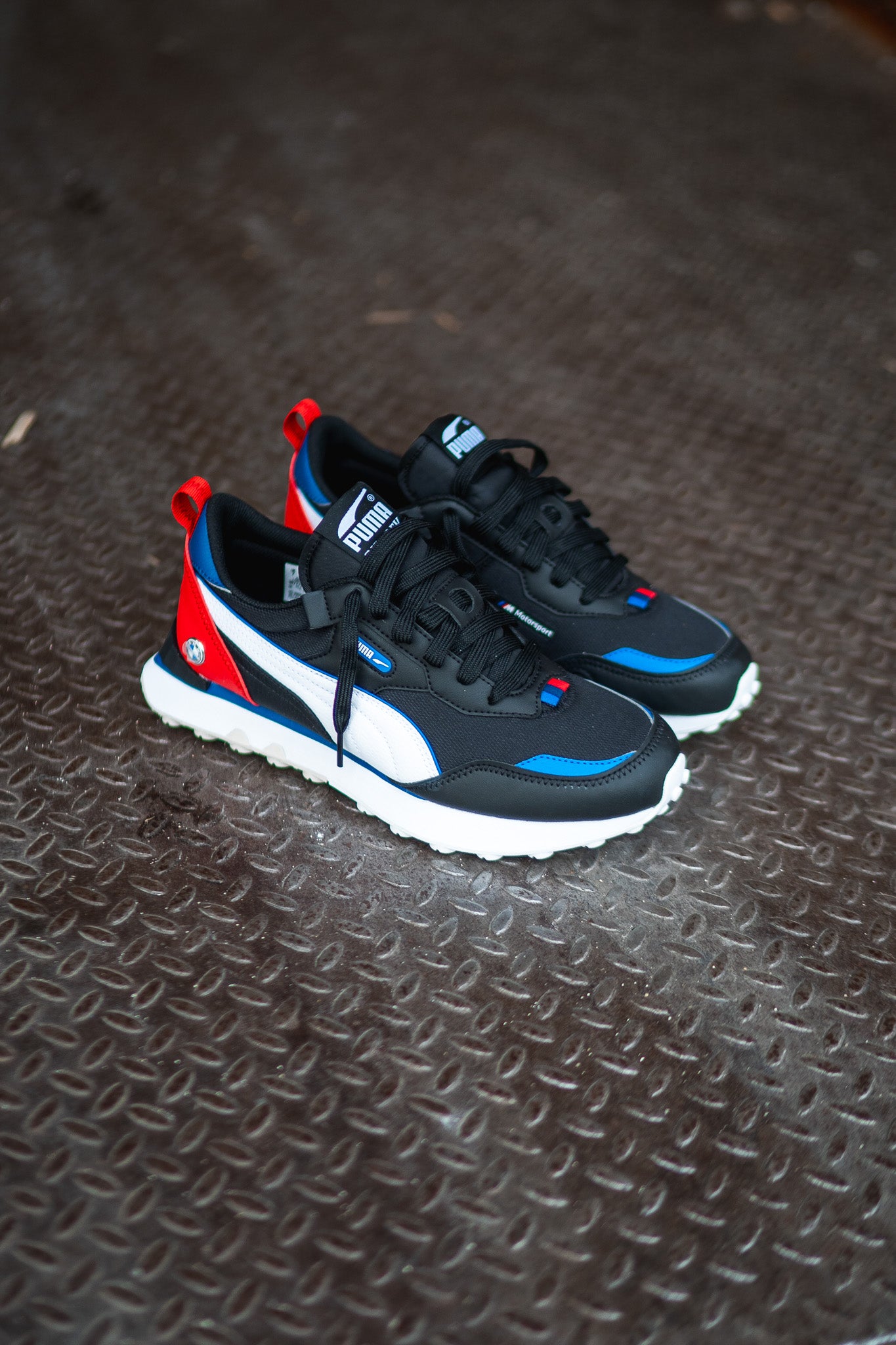 Mens Puma x BMW Future Vintage Rider (Black)