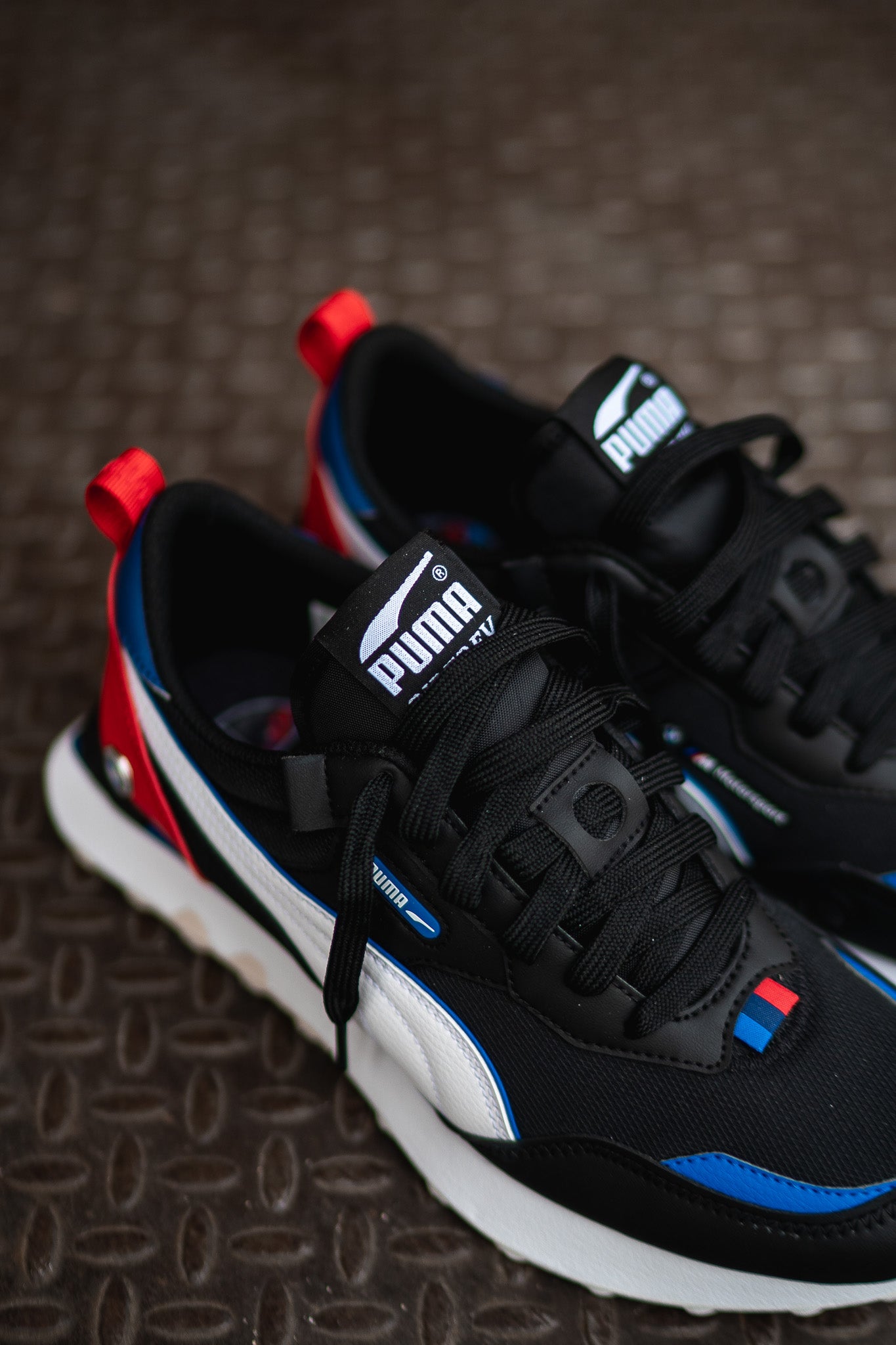 Mens Puma x BMW Future Vintage Rider (Black)