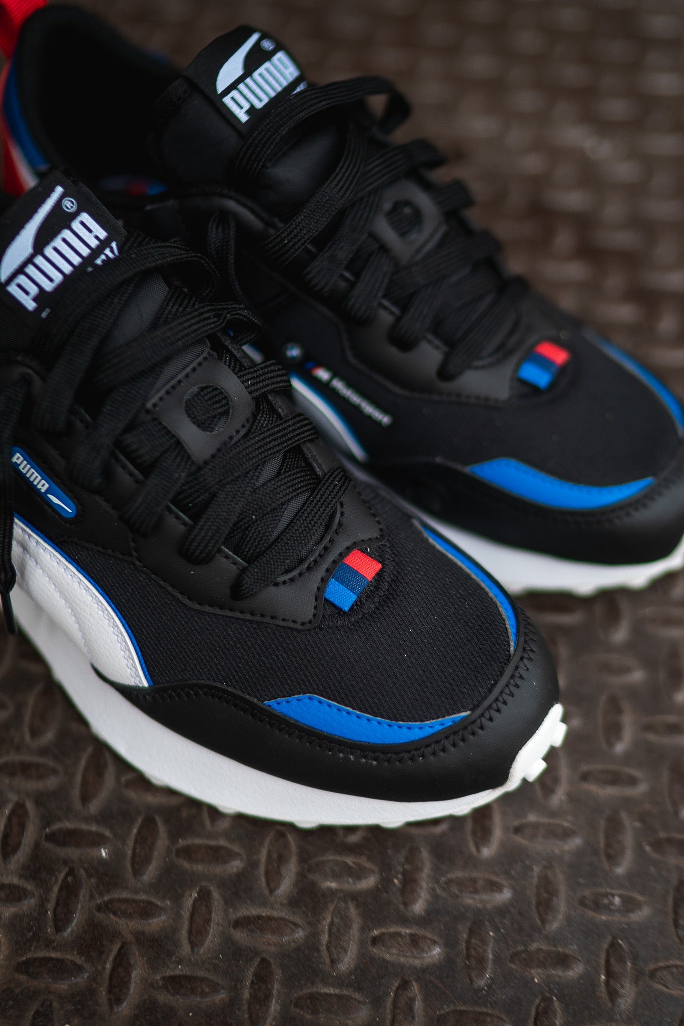 Mens Puma x BMW Future Vintage Rider (Black)