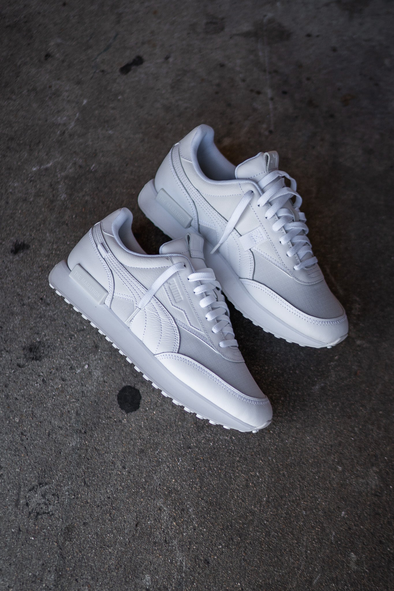 Mens Puma x TMC Future Vintage Rider (White)