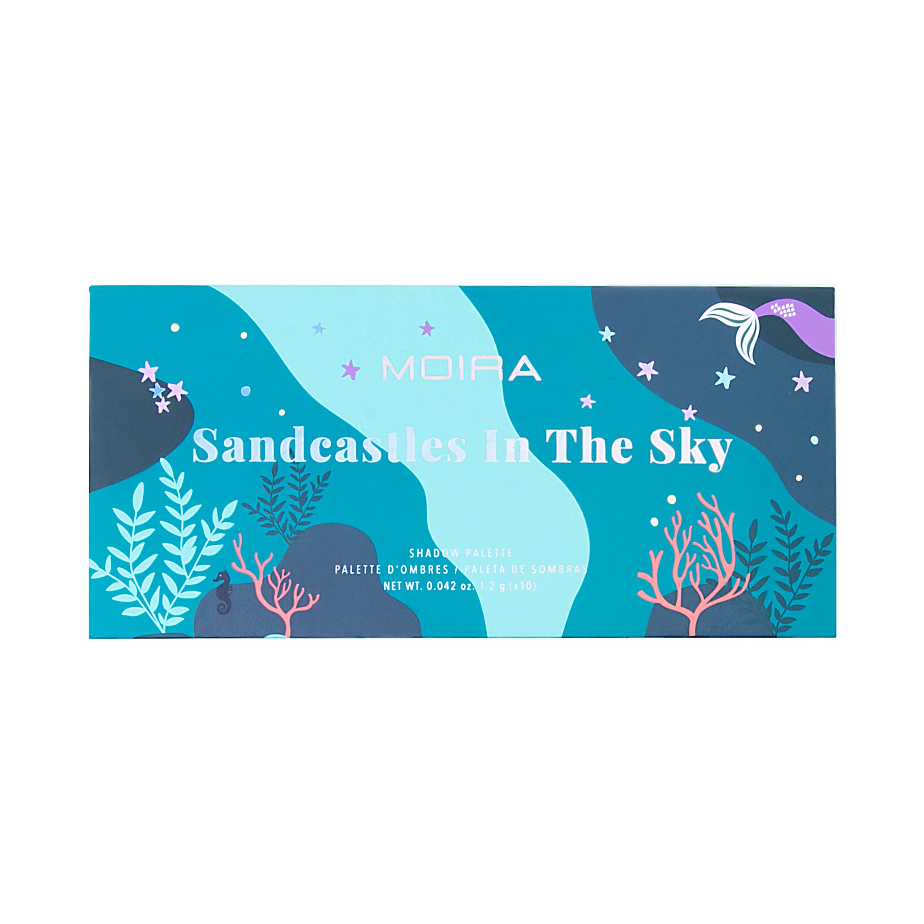 MOIRA Sandcastles In The Sky Paleta de Sombras 10 Tonos