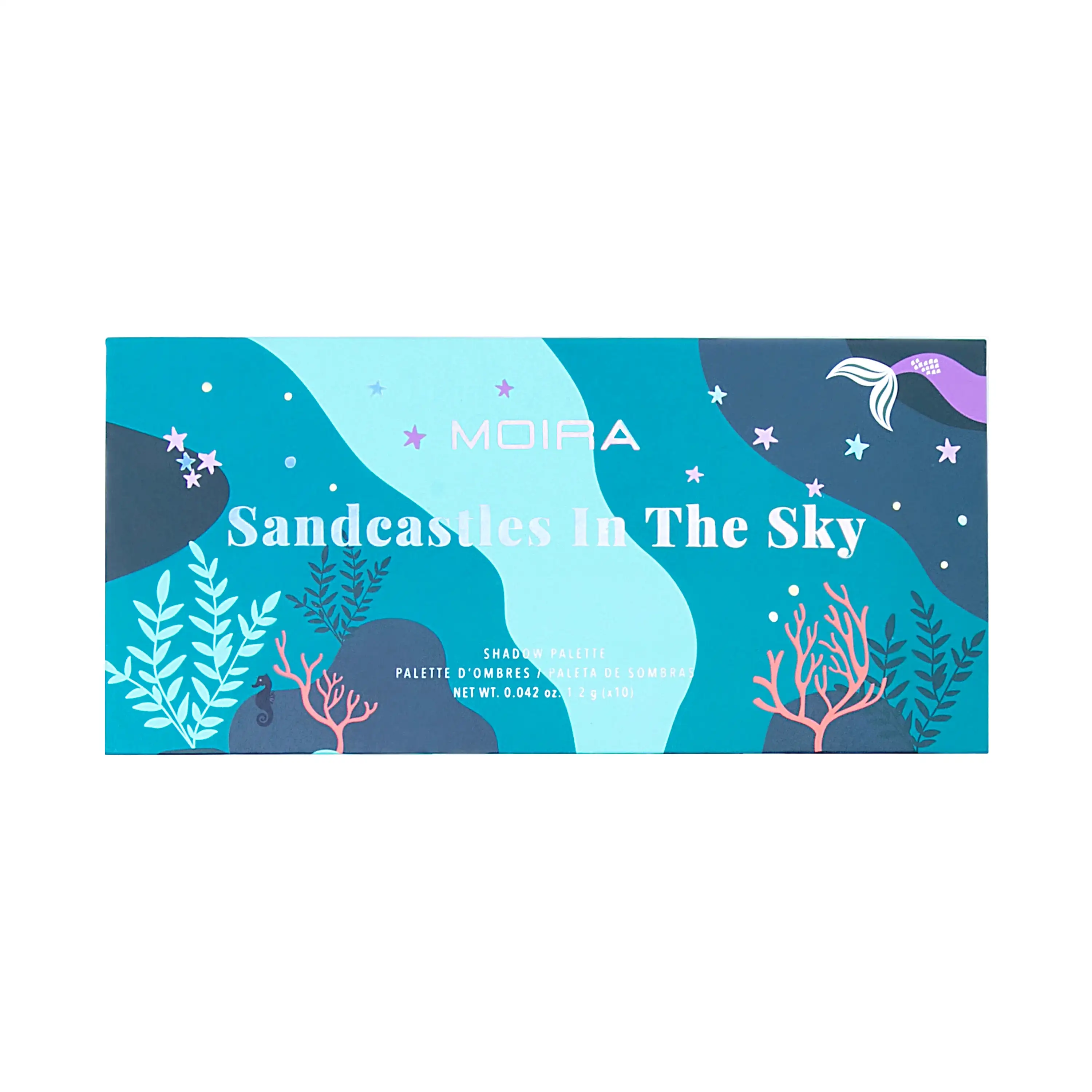 MOIRA Sandcastles In The Sky Paleta de Sombras 10 Tonos