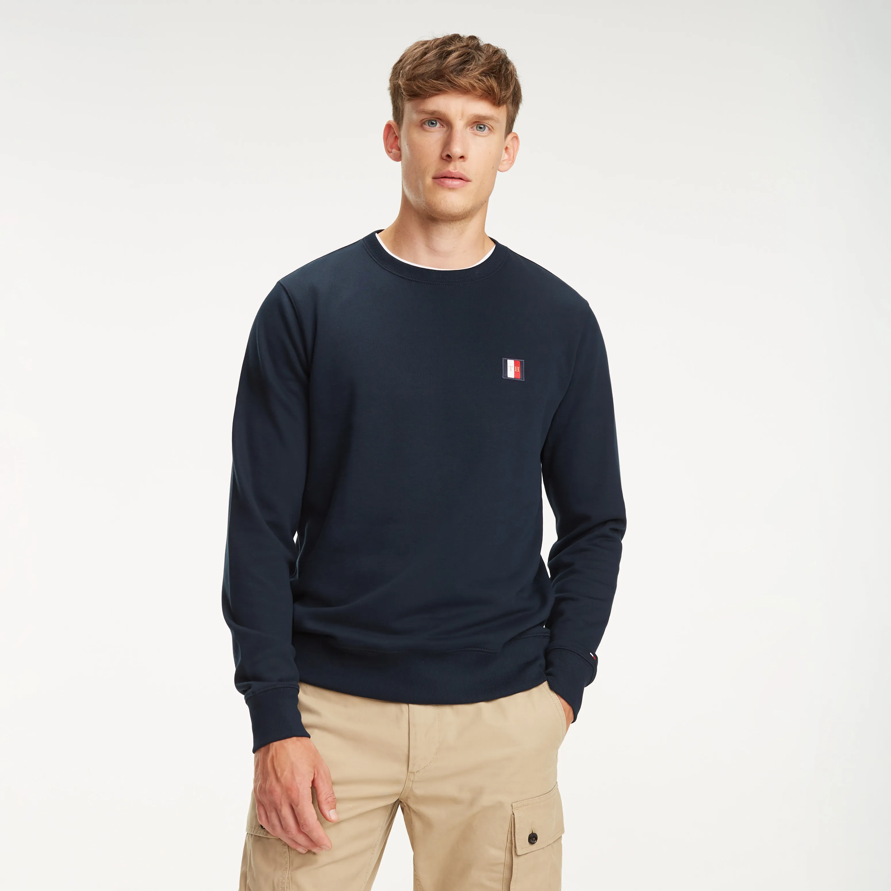 Monogram Crew Neck Sweatshirt | Hoodies | Tommy Hilfiger