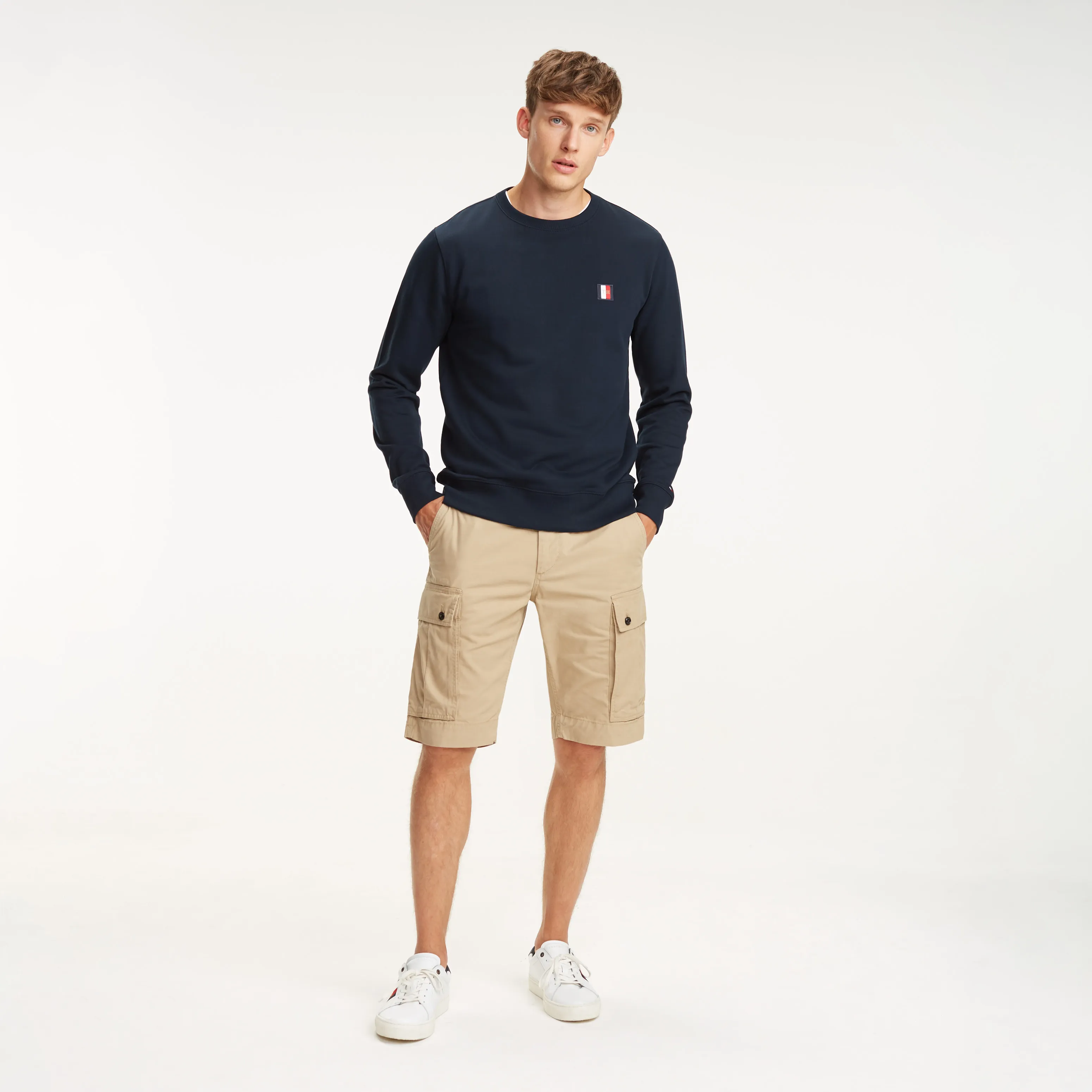 Monogram Crew Neck Sweatshirt | Hoodies | Tommy Hilfiger