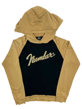 NUMBER (N)INE 2002 Black Gold Copyright Hoodie