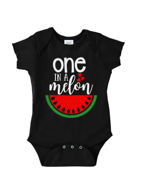 One In A Melon Bodysuit - Black