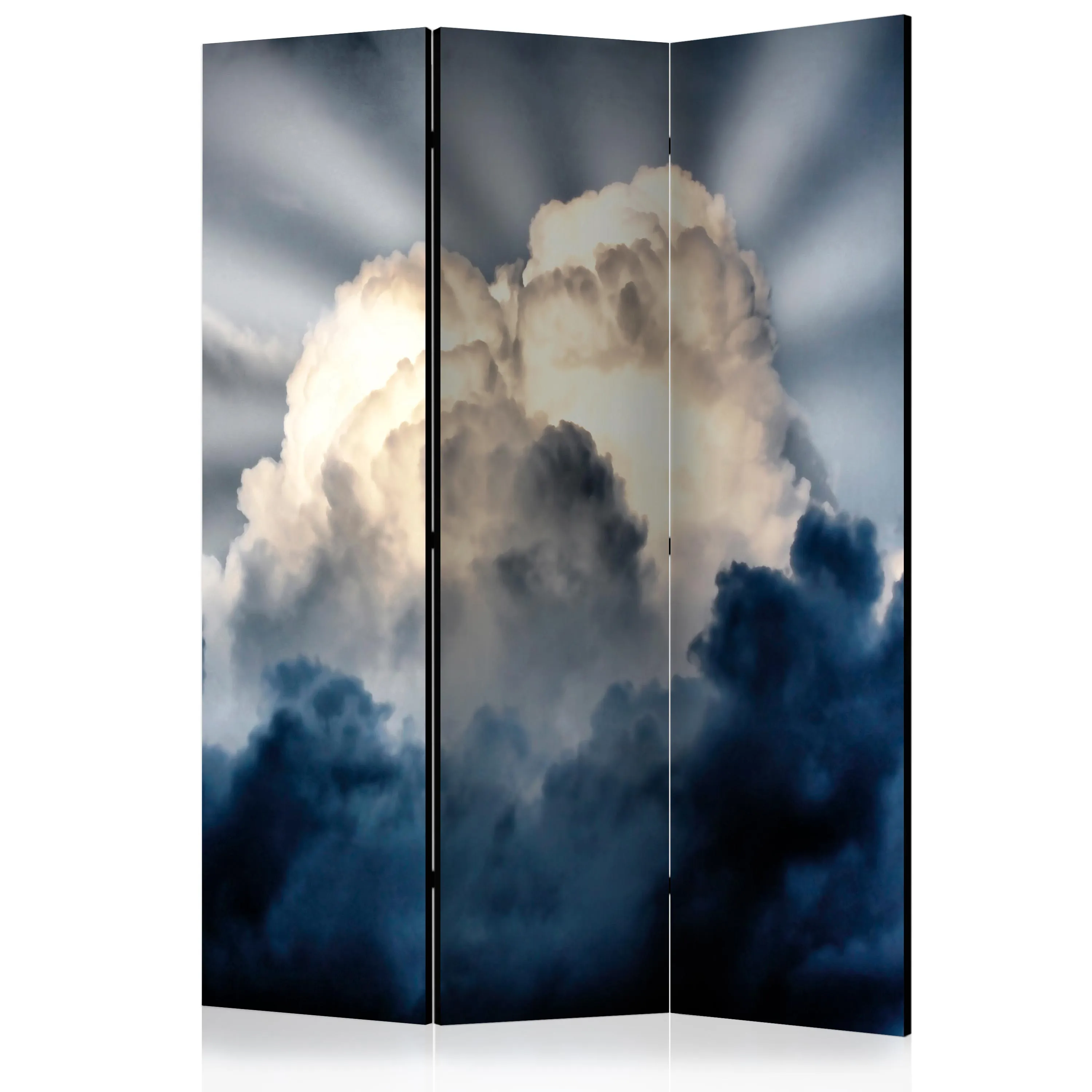 Paravento Rays in the sky [Room Dividers]