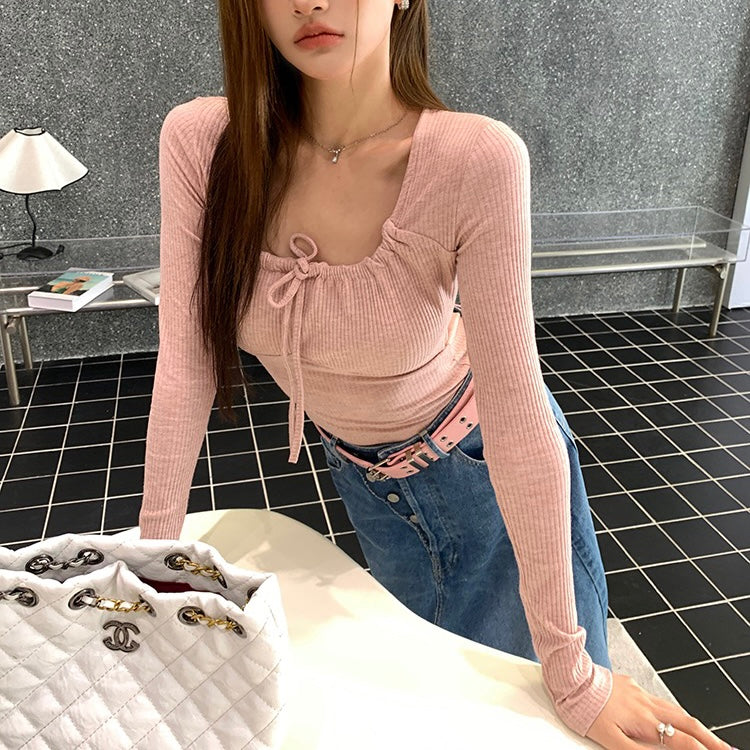 Pink Knit Top