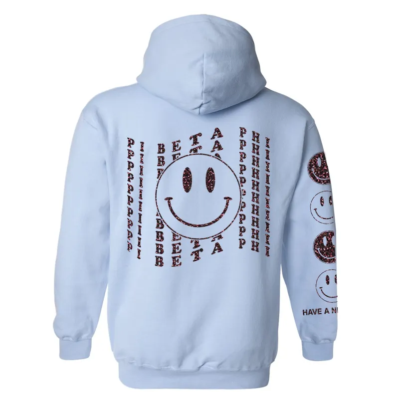 Printed Sleeve Nice Day Smiley Design - CAD