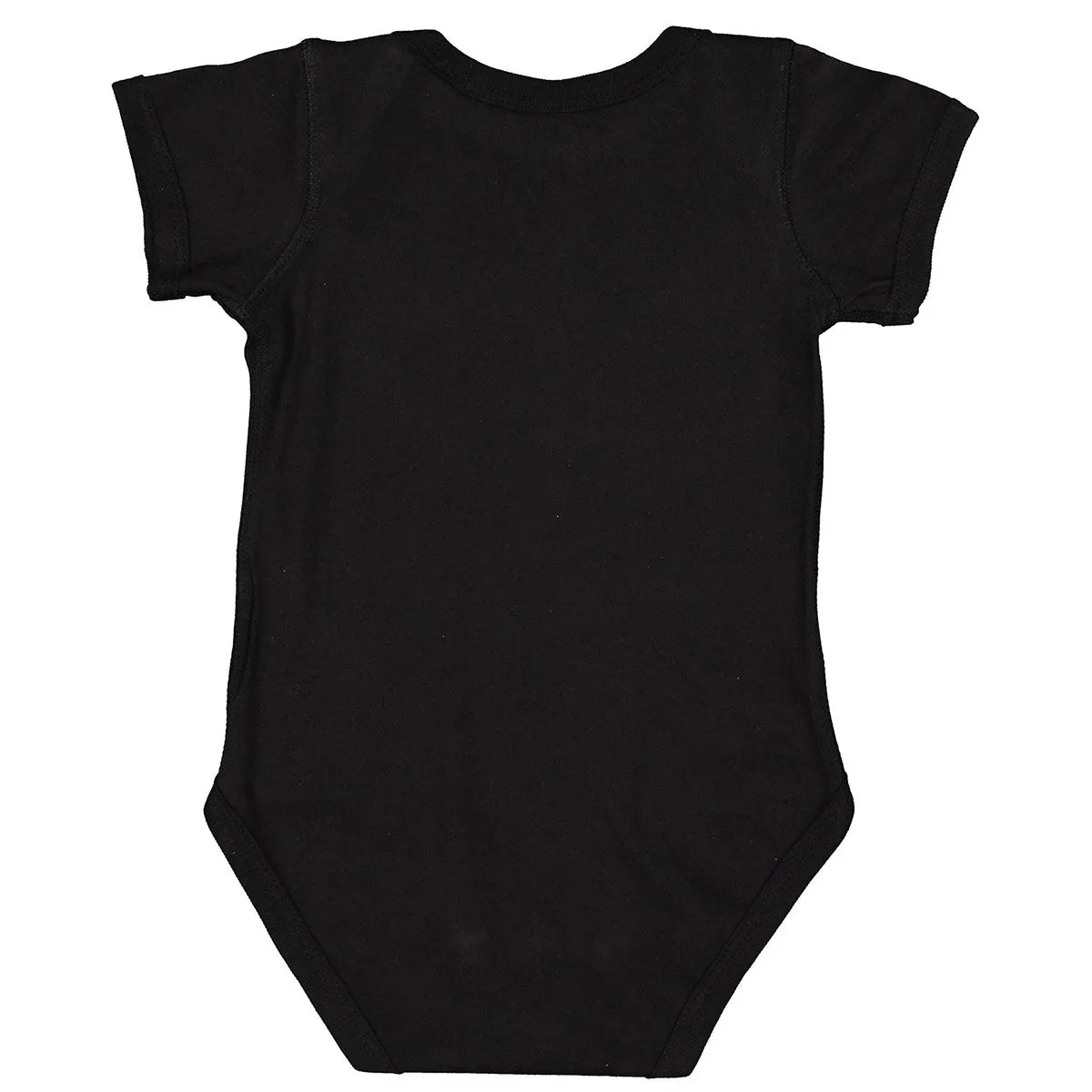 Rabbit Skins Black Infant Fine Jersey Bodysuit