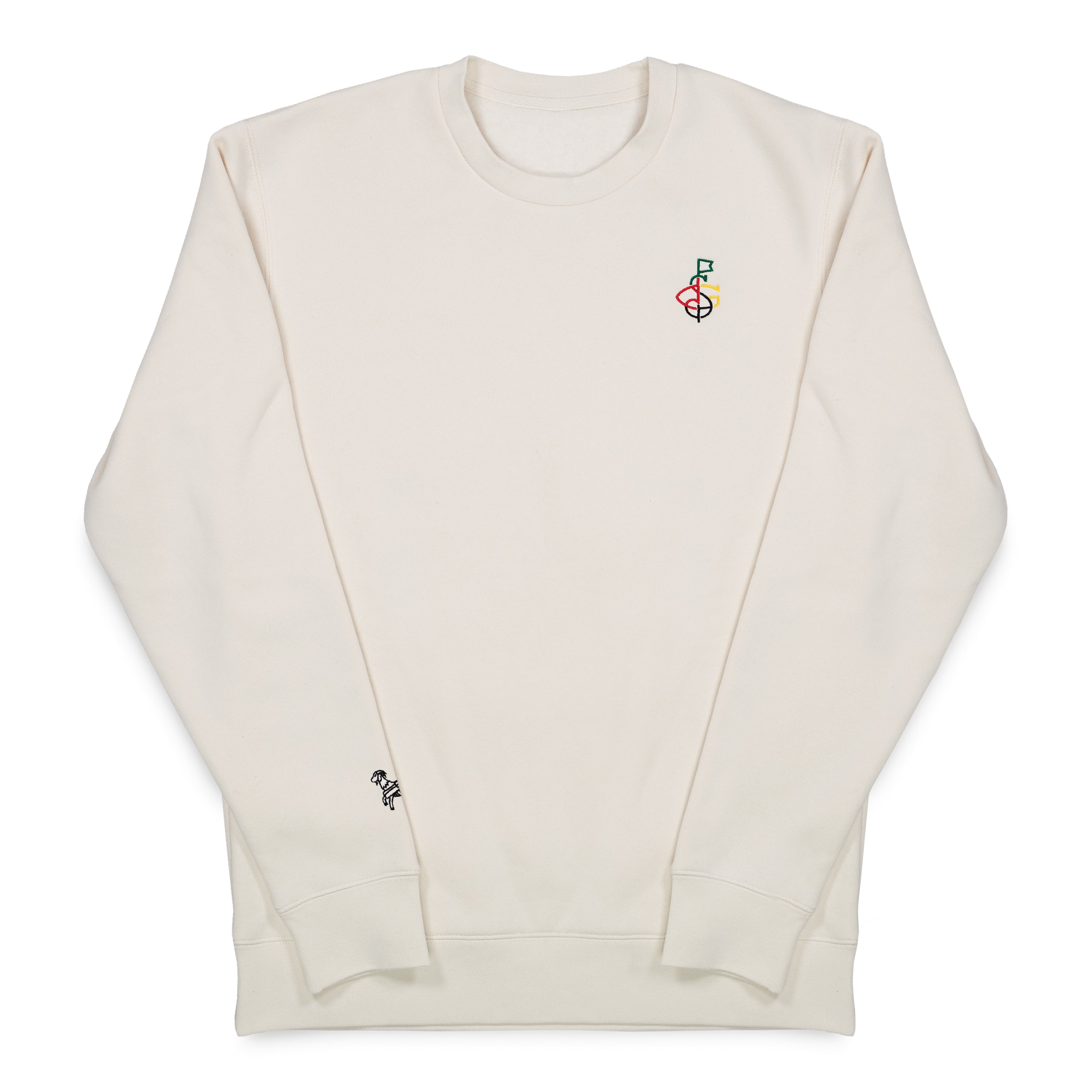 SG Flag Crew Neck - Cream