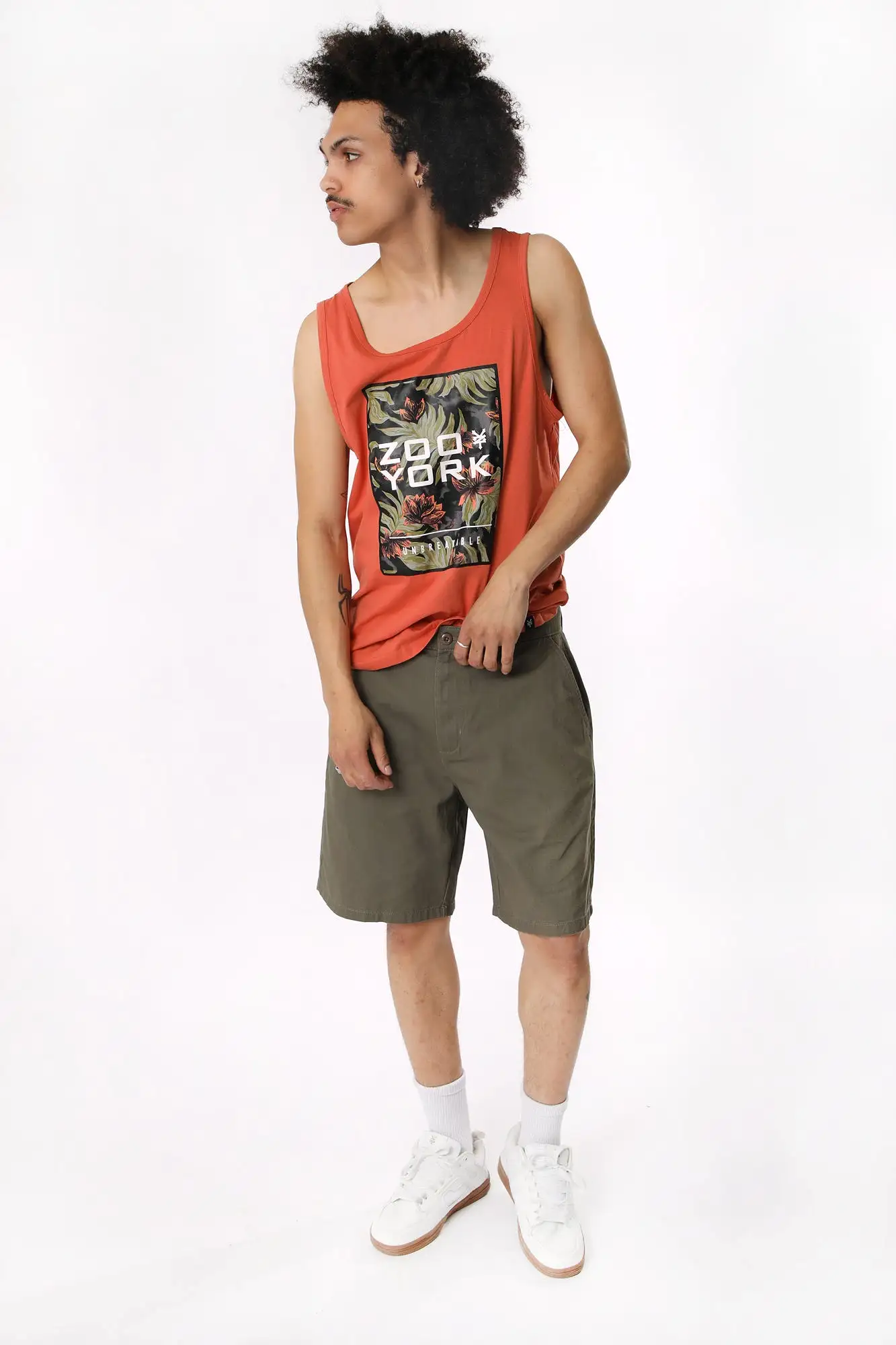 Short Chino en Sergé West49 Homme